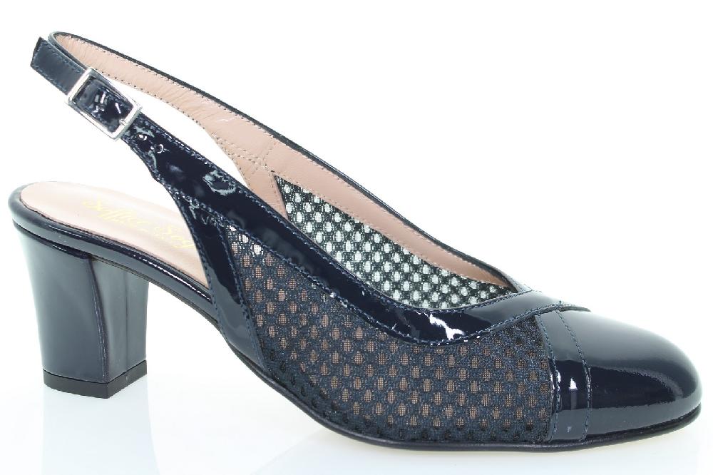 Soffice Sogno Décolleté semi aperta in vernice Sconto
