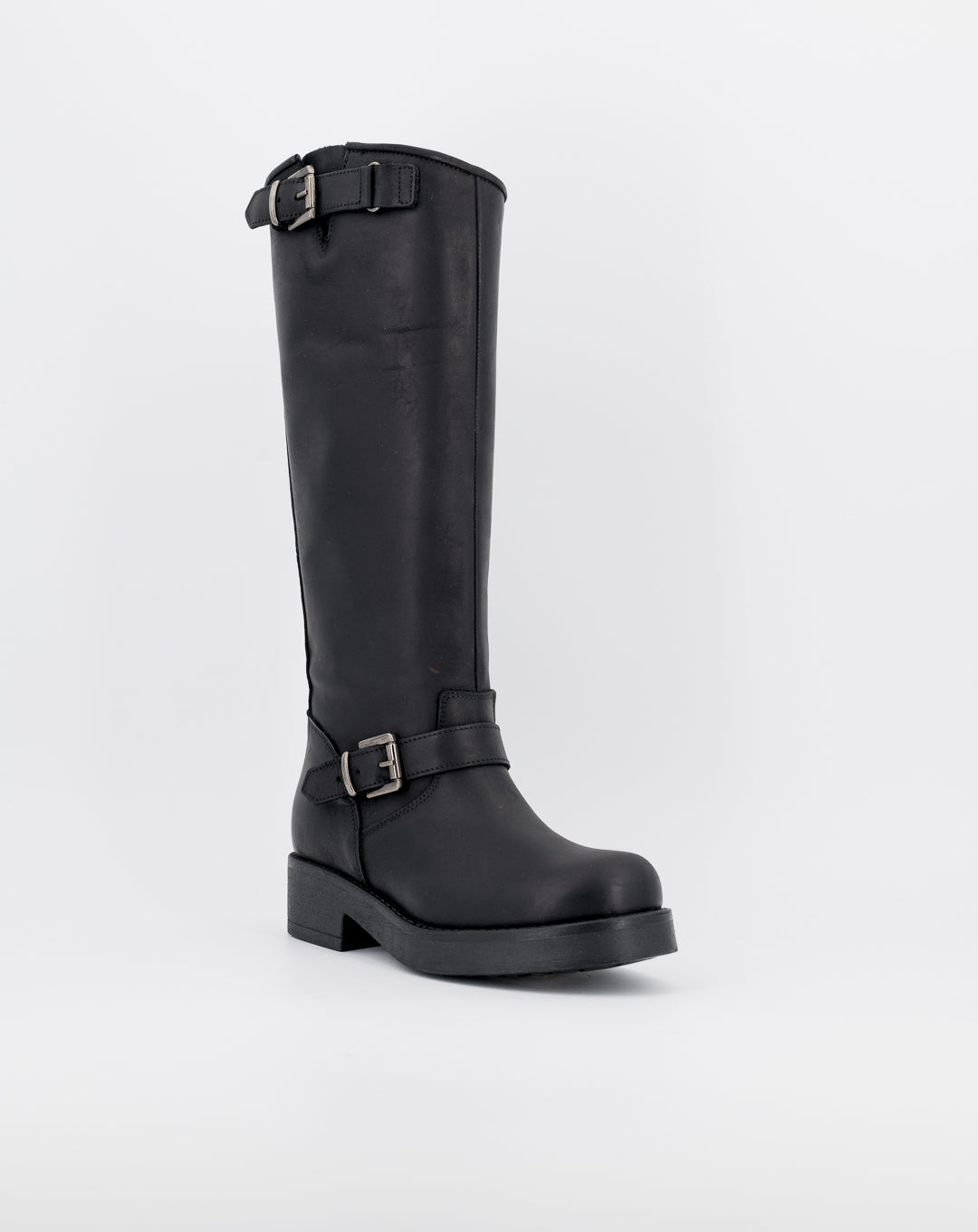 ﻿Stelio Malori Biker Stivale Mid Sullivan - NERO Qualità