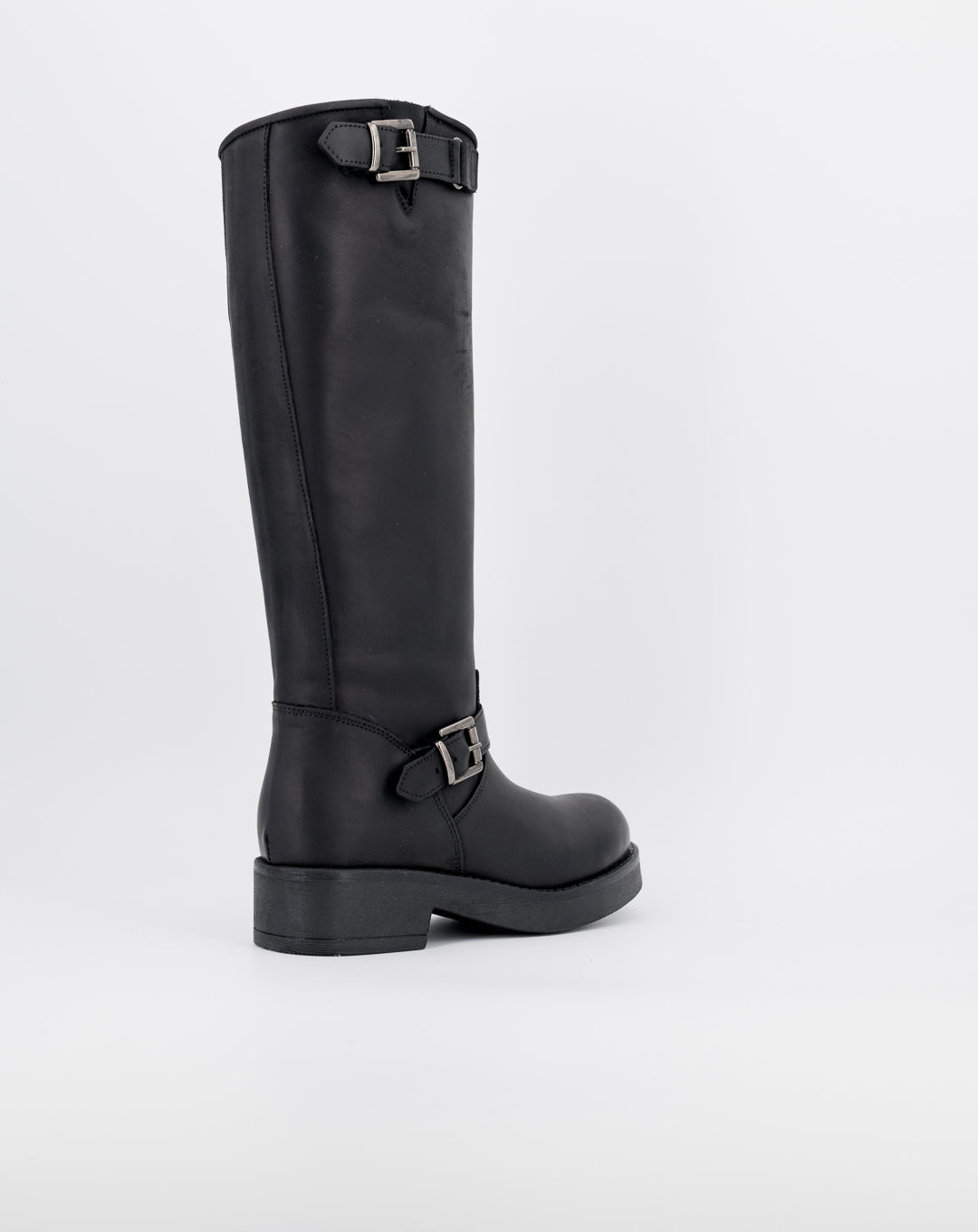 ﻿Stelio Malori Biker Stivale Mid Sullivan - NERO Qualità