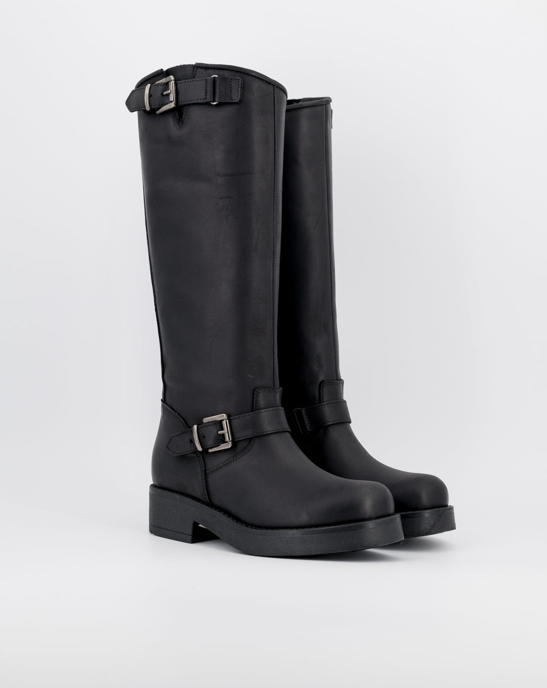 ﻿Stelio Malori Biker Stivale Mid Sullivan - NERO Qualità