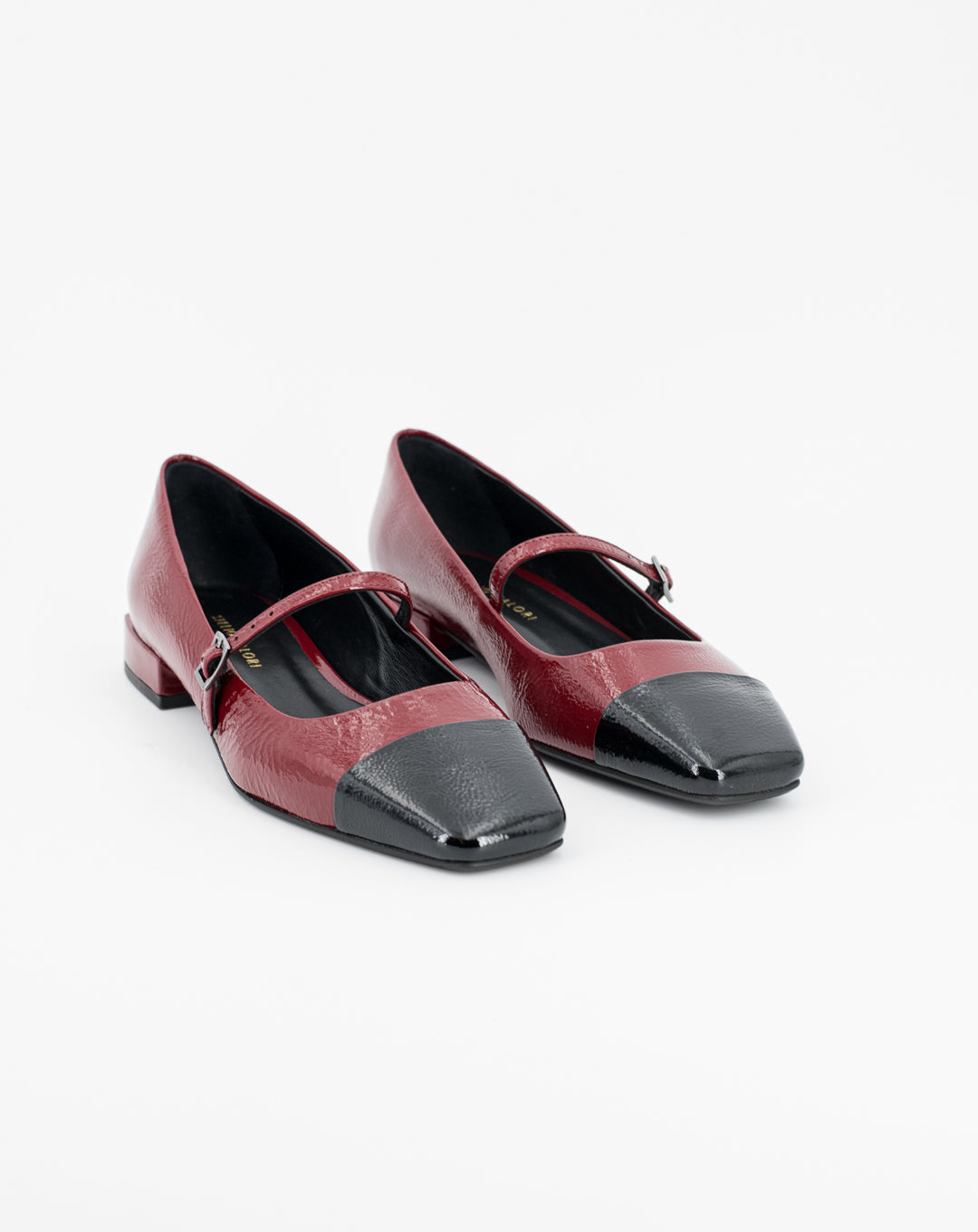Stelio Malori BALLERINA - NERO(PUNTA)/RUBINO Economico