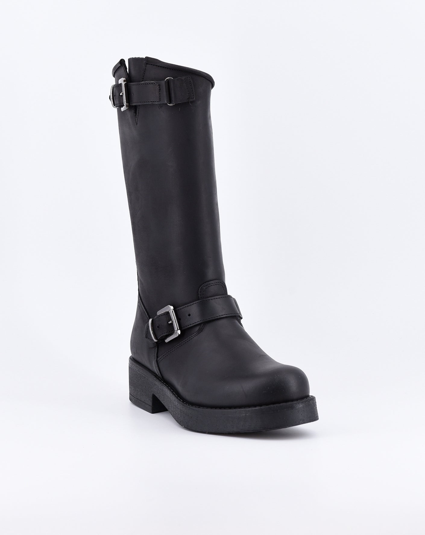 Stelio Malori Biker Stelio Mid Sullivan - NERO In Vendita