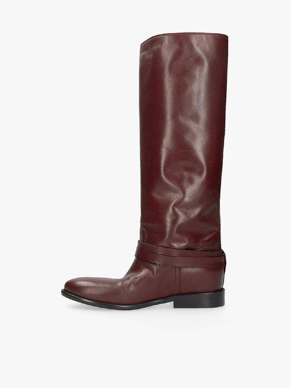 Strategia REINS STIVALE TEXANO IN PELLE BORDEAUX Offerta migliore