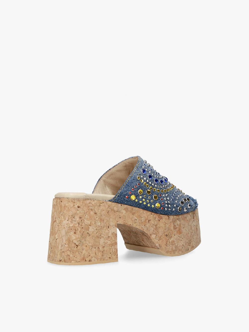 Strategia Sandalo Denim Blue In Linea