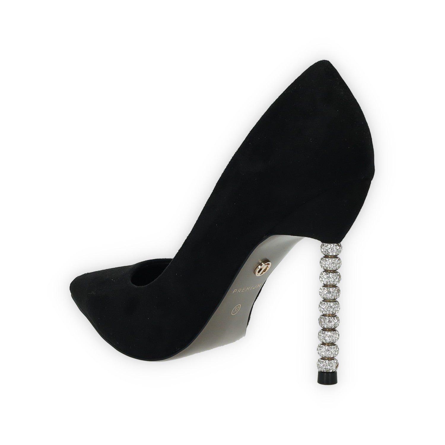 Tata Italia Décolleté. Tacco alto 9.50 cm con tacco in dettaglio in strass Italia