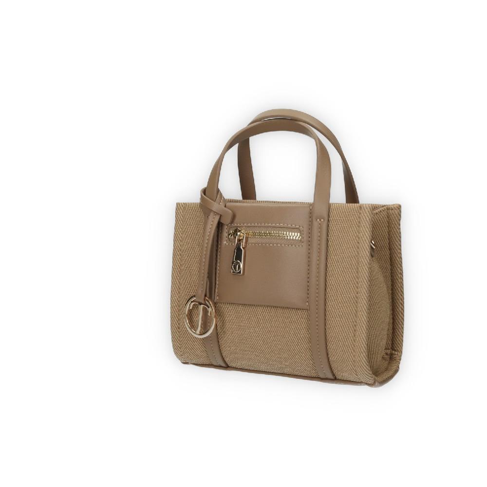 Tata Italia Shopping bag con zip esterna Vendita Economica