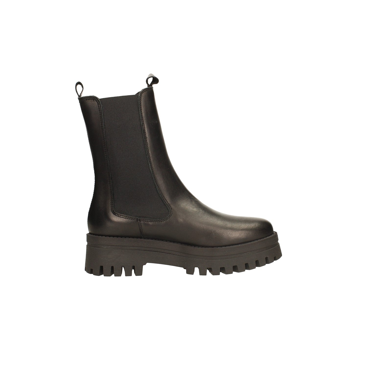 Tata Italia Stivaletti in vera pelle con suola dentellata. Tacco alto 4.5cm Sconto