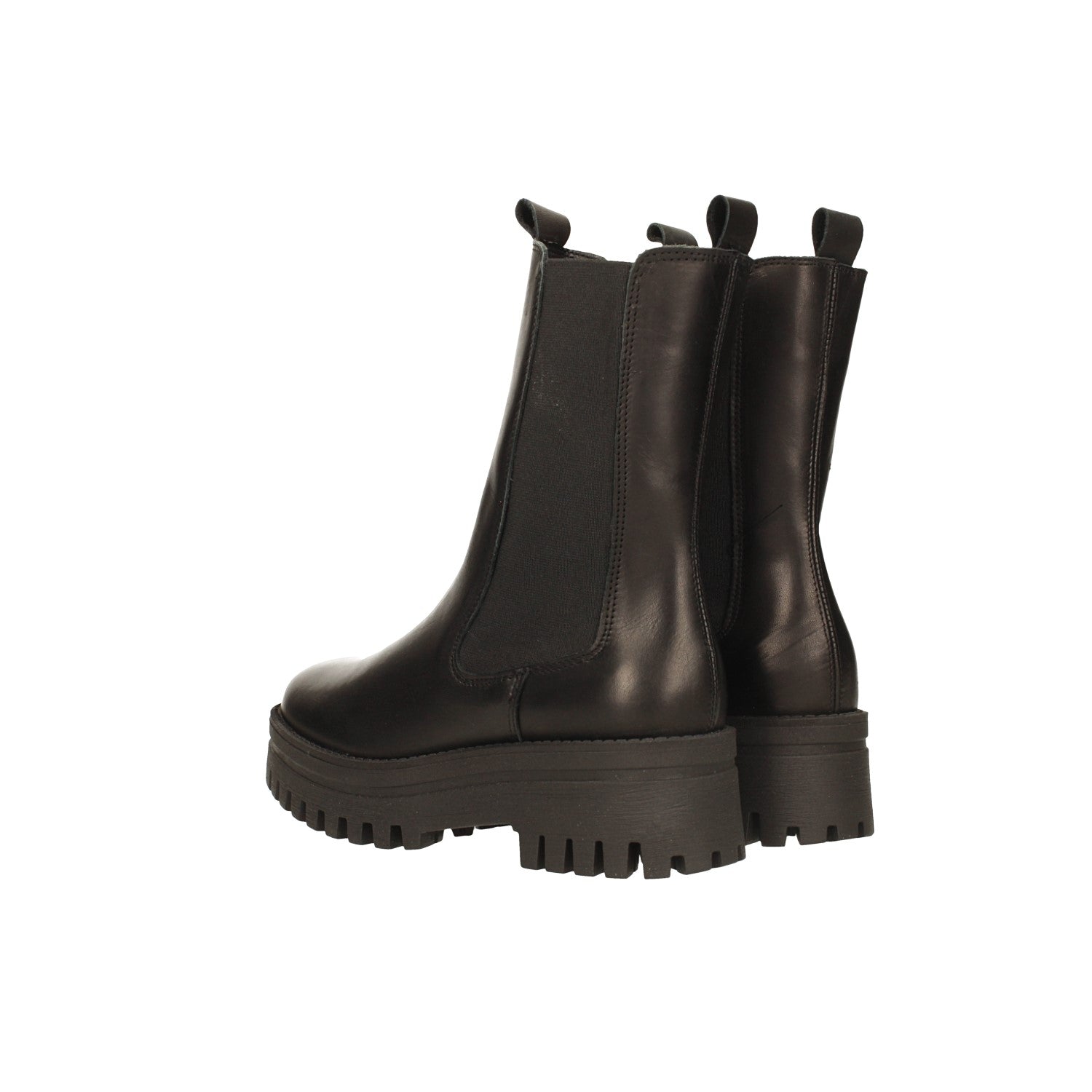 Tata Italia Stivaletti in vera pelle con suola dentellata. Tacco alto 4.5cm Sconto