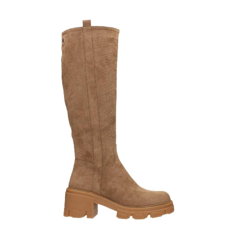 Tata Italia Stivali scamosciati con suola chunky. Tacco alto 6cm Moda