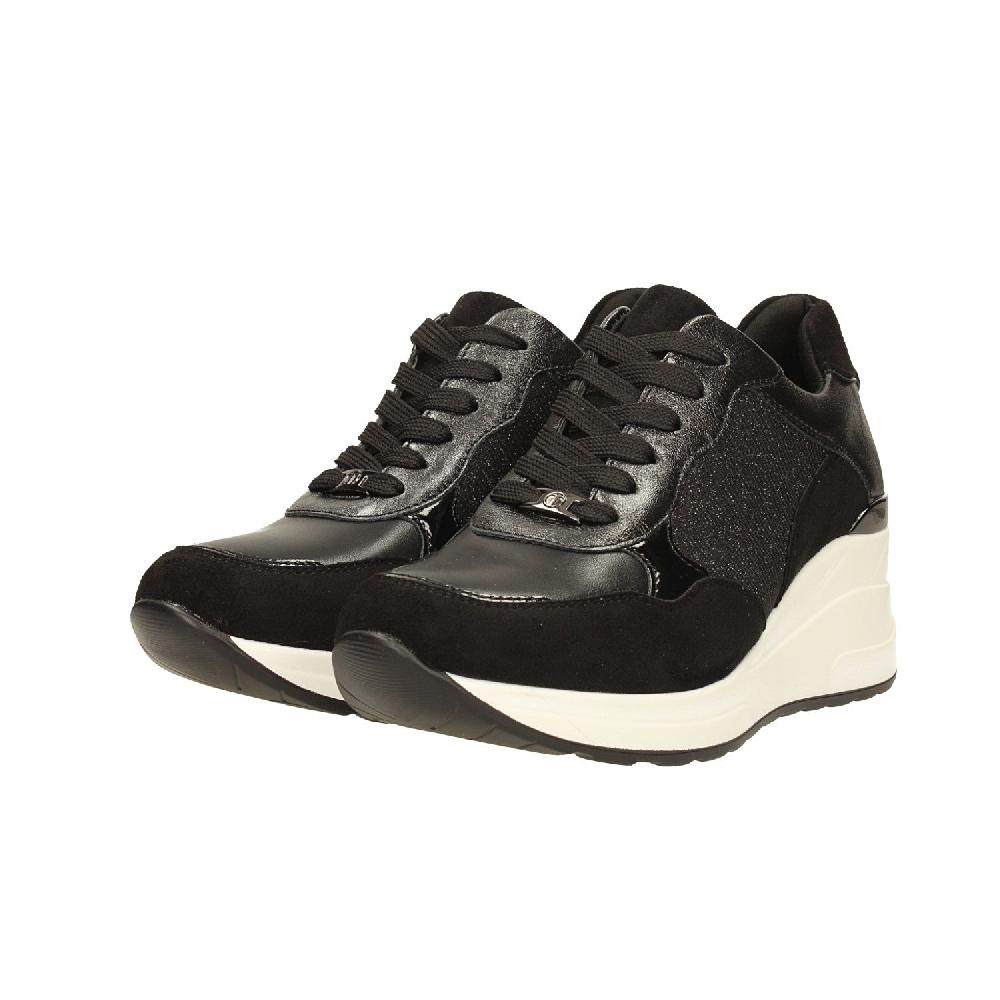 Tata Italia Sneakers in microfibra con tacco alto 6cm Negozio online di fabbrica