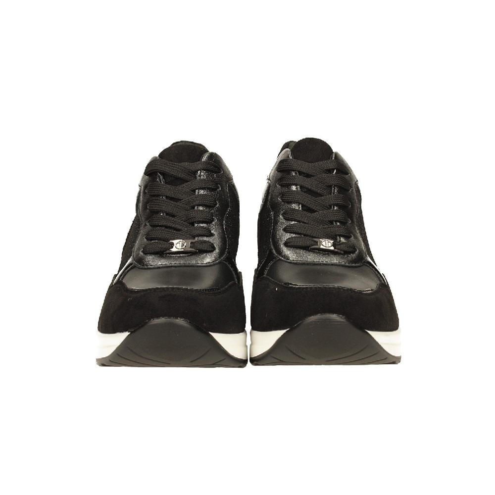 Tata Italia Sneakers in microfibra con tacco alto 6cm Negozio online di fabbrica