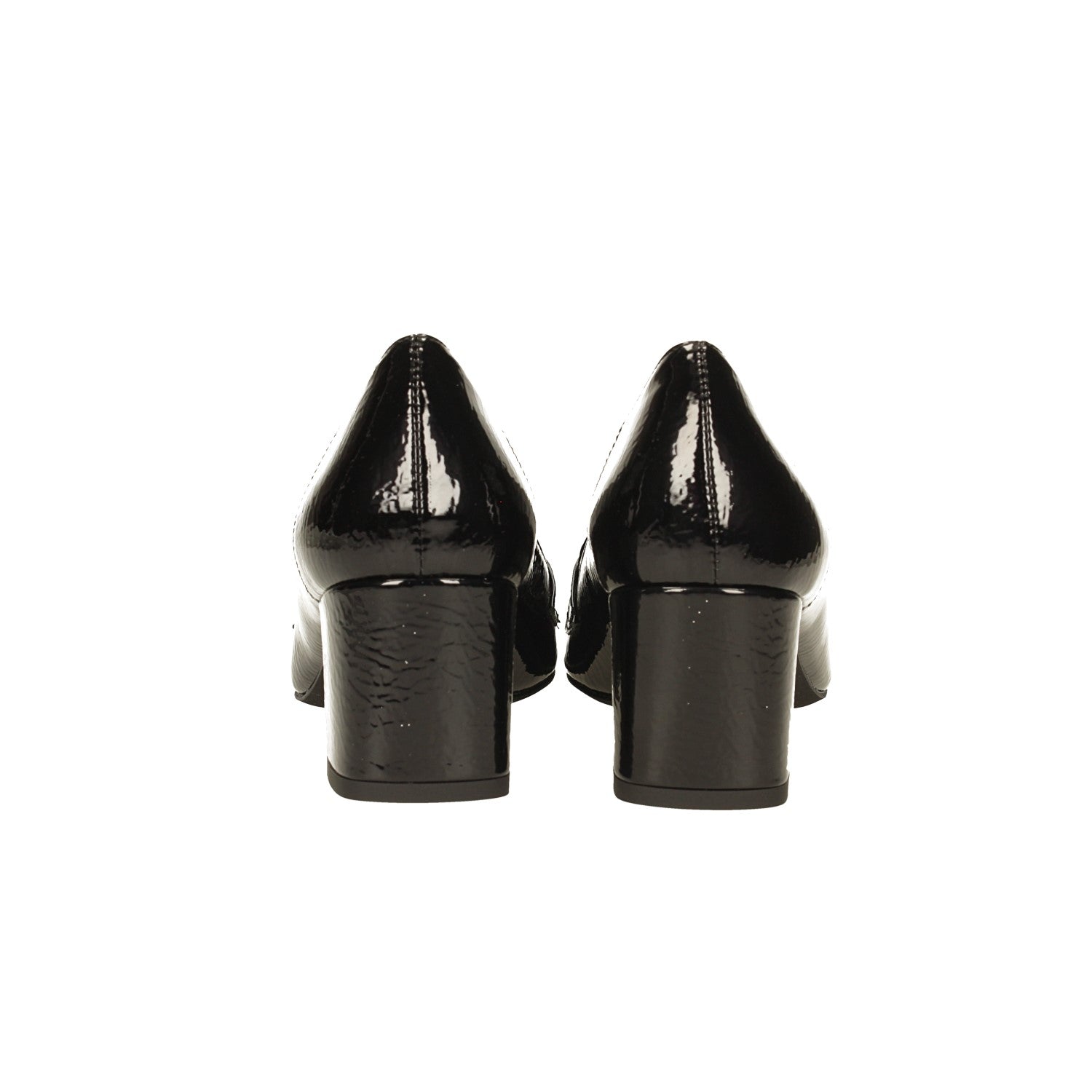 Tata Italia Mocassini in vernice con tacco alto 5.5cm. Made in Italy Shopping online