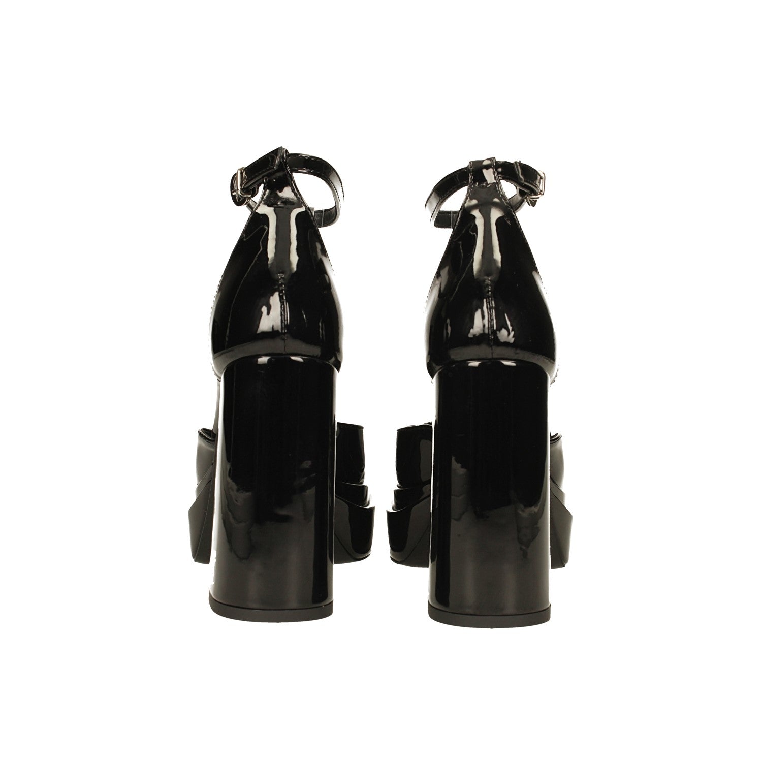 Tata Italia Décolleté in vernice con doppio plateau. Made in Italy. Tacco alto 11cm Vendite stagionali