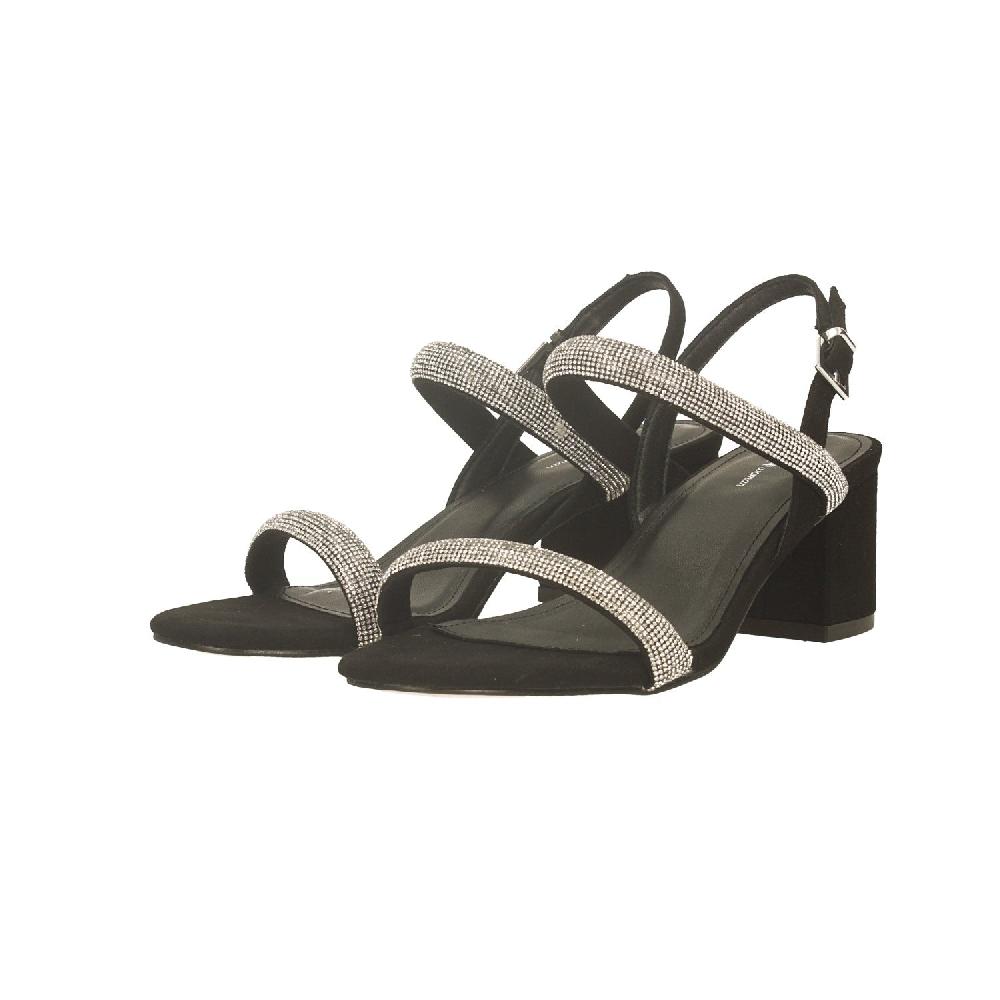 Tata Italia Sandali con due fasce e strass. Tacco alto 6cm Offerte