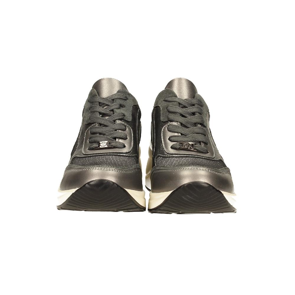 Tata Italia Sneakers nere con tessuto brillantinato Flash Sale