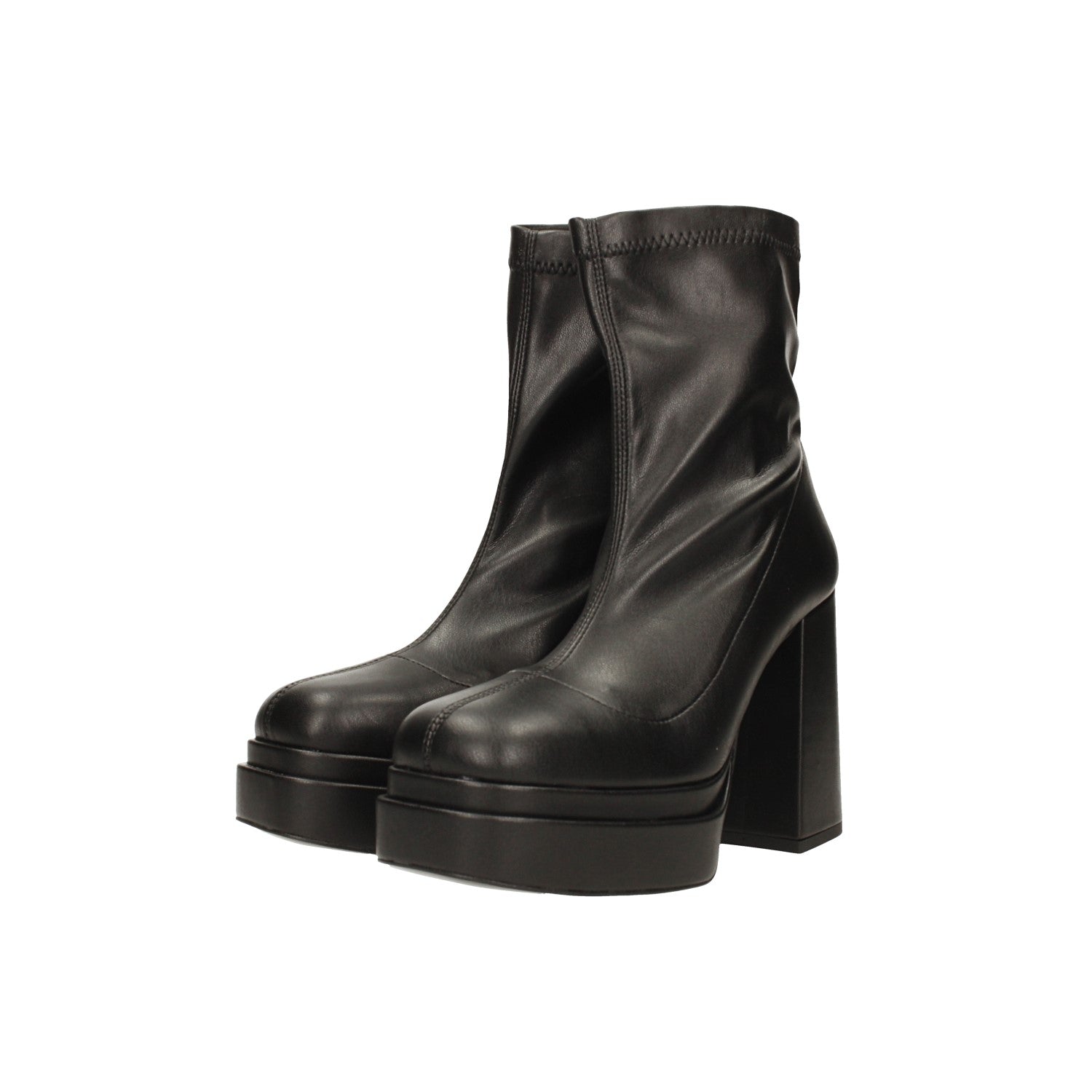 Tata Italia Stivaletti platform con doppio plateau. Made in Italy. Tacco alto 11cm Black Friday