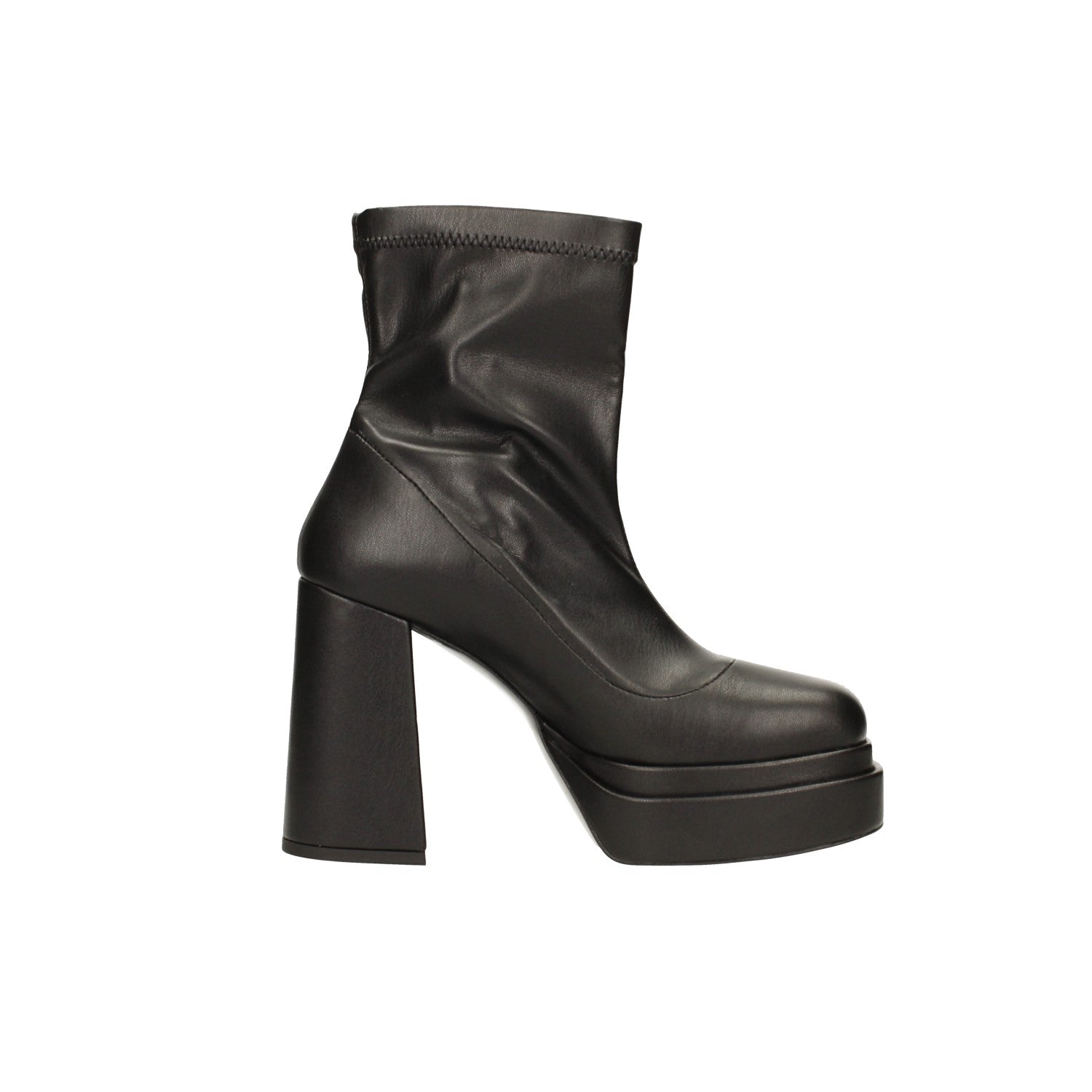 Tata Italia Stivaletti platform con doppio plateau. Made in Italy. Tacco alto 11cm Black Friday