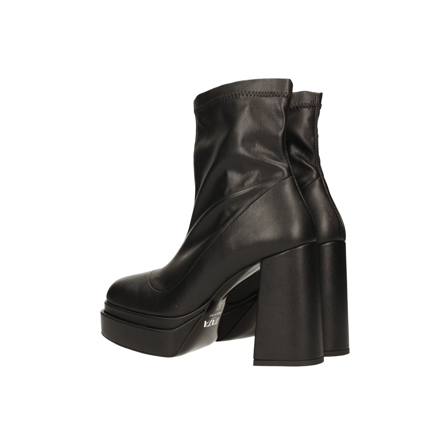 Tata Italia Stivaletti platform con doppio plateau. Made in Italy. Tacco alto 11cm Black Friday