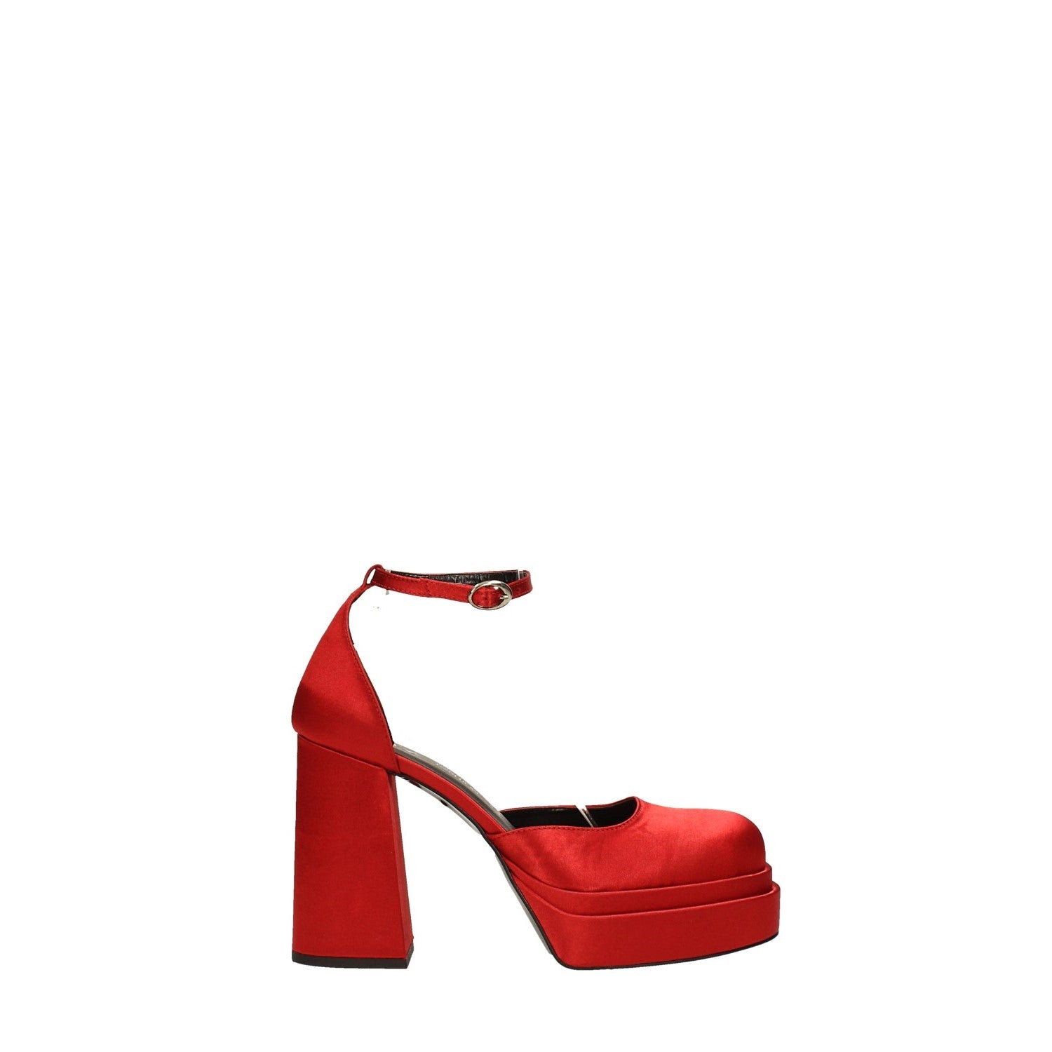 Tata Italia Décolleté con doppio plateau in raso. Made in Italy. Tacco 11cm Fino al 50% di sconto
