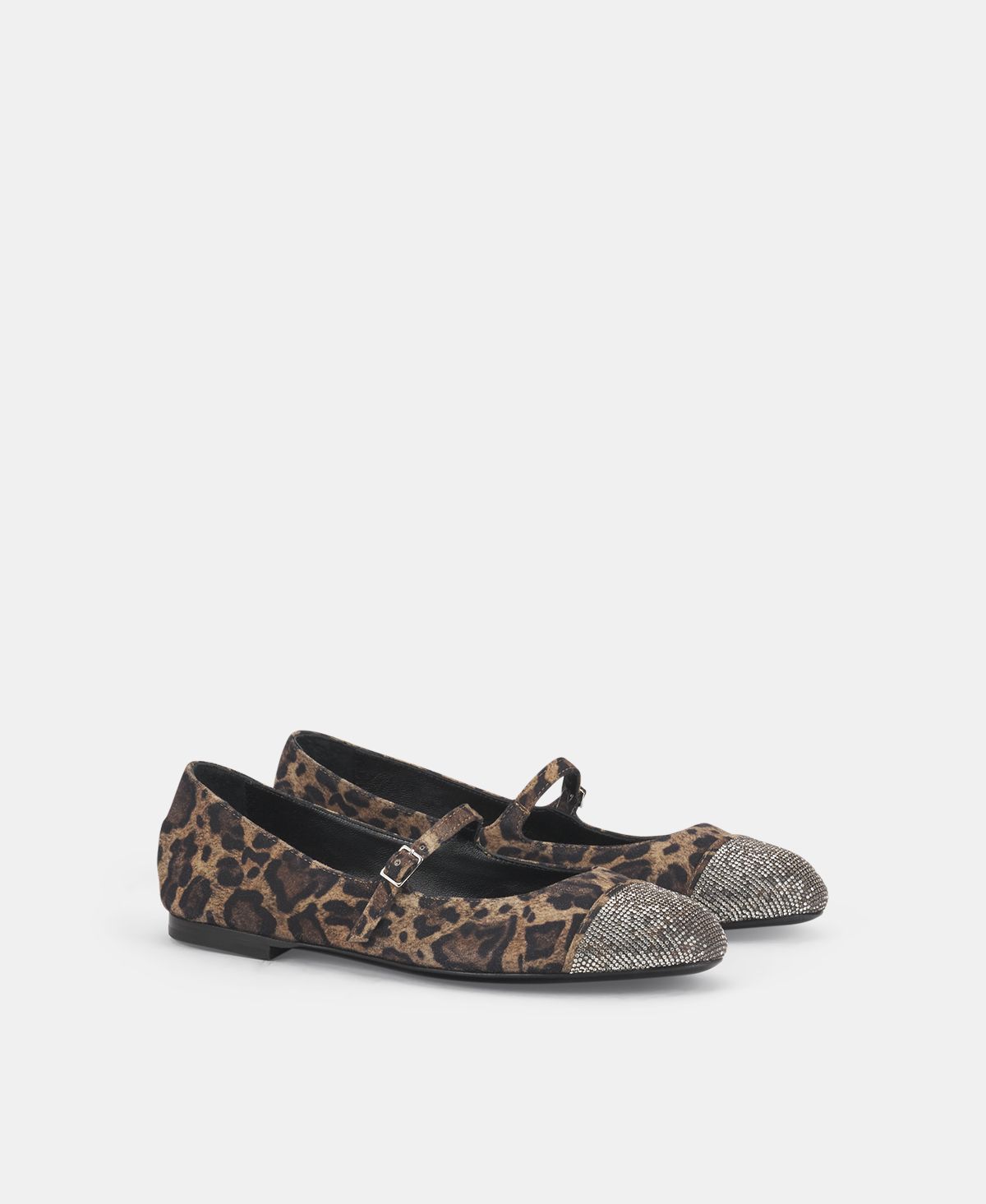 Agl Ballerina con puntina strass Brown Milly Strass Pezzi Unici