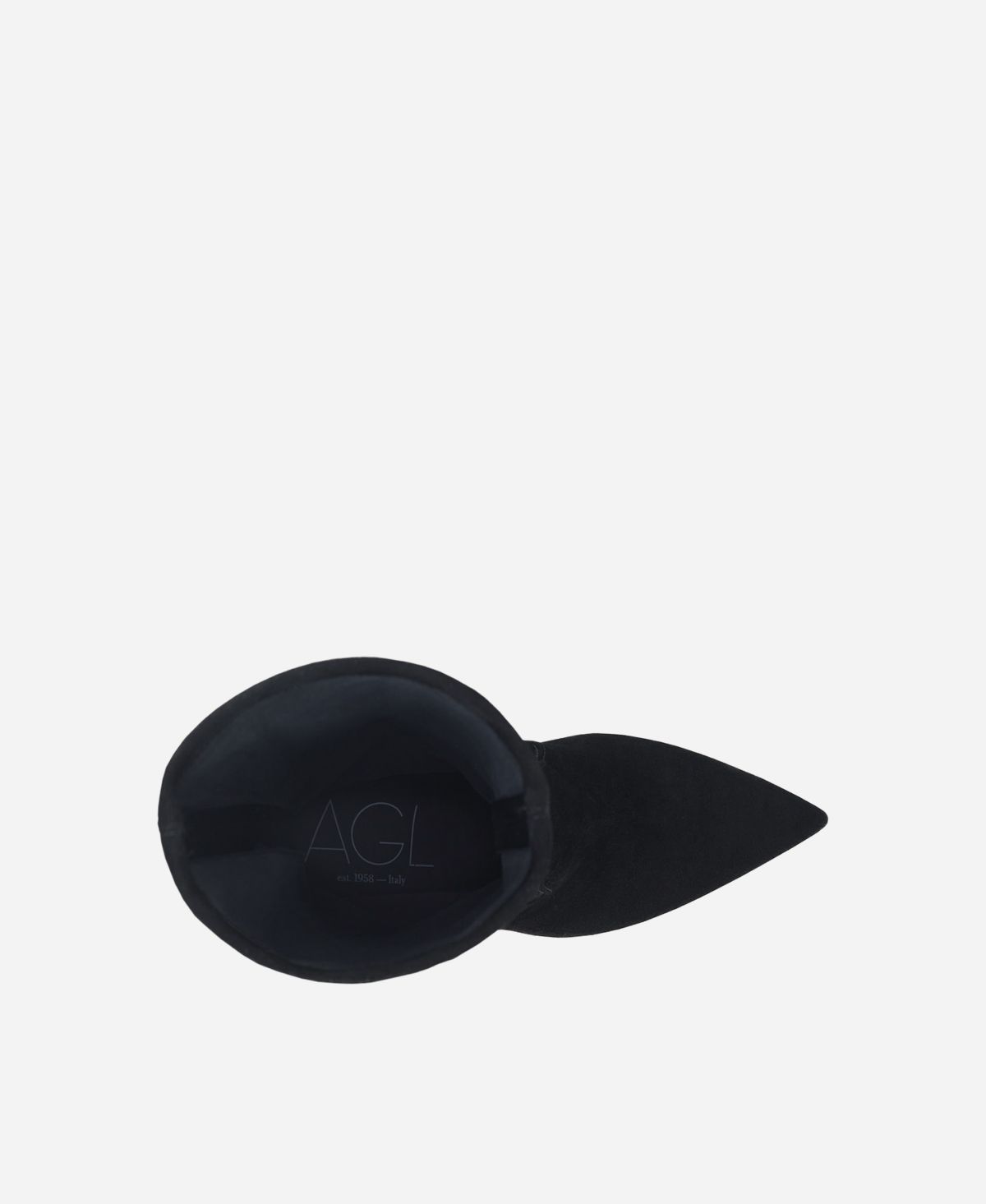 Agl Stivaletto in velour Nero LETIZIA BOOTIE Acquista Ora