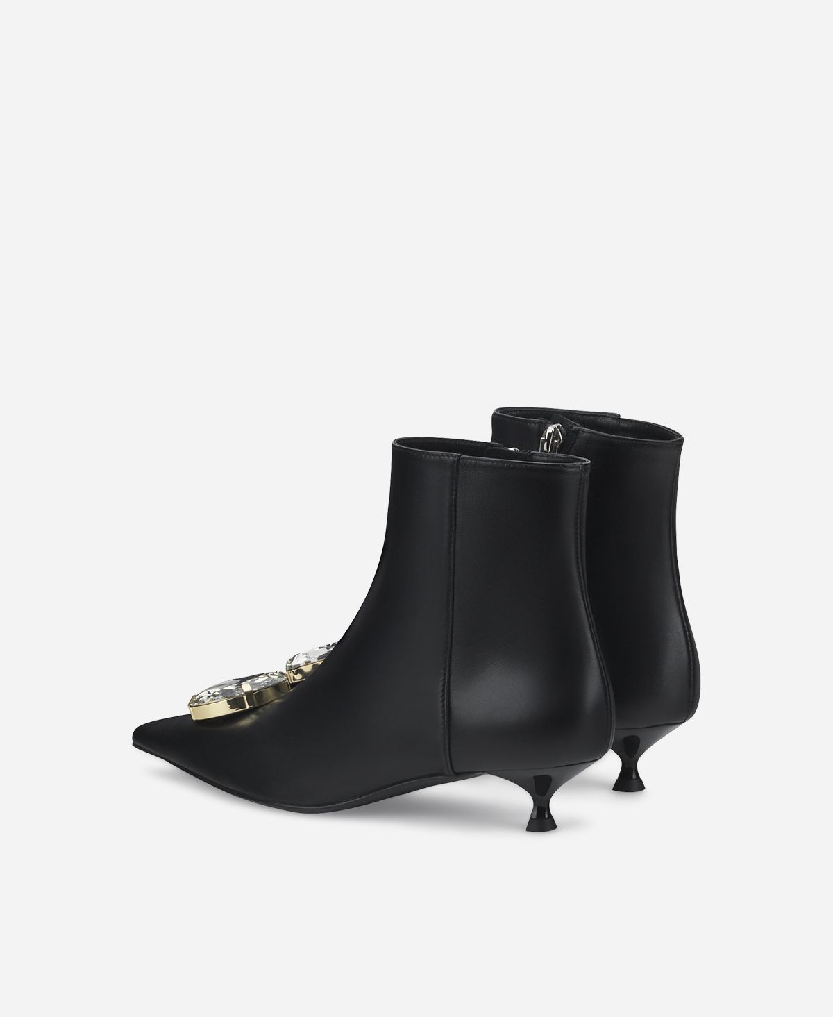 Agl Stivaletto con cristalli Nero Lenor bootie Crystal Promozione Limitata