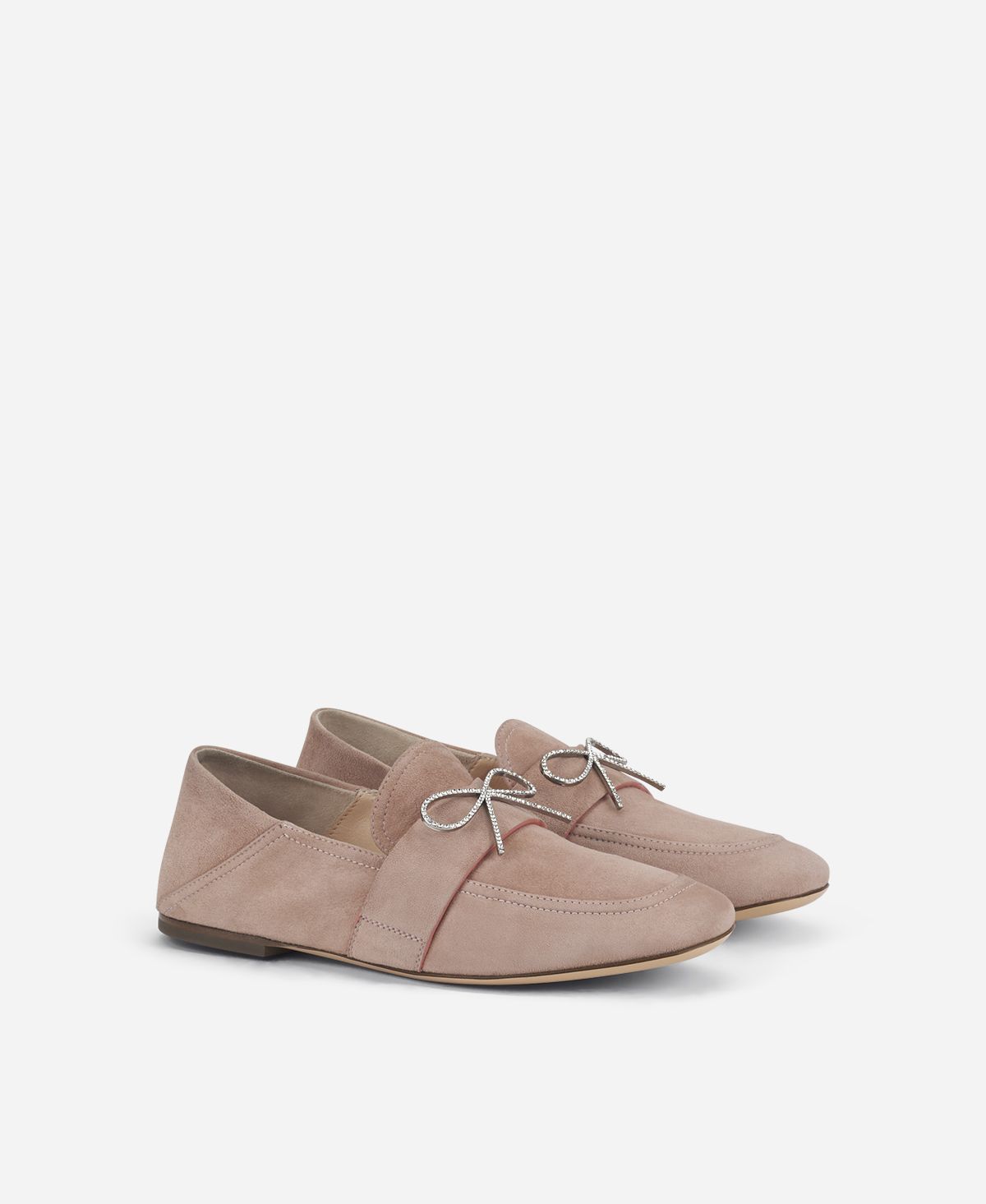 Agl Mocassino con fiocco Beige Crystal Ribbon Convenienza
