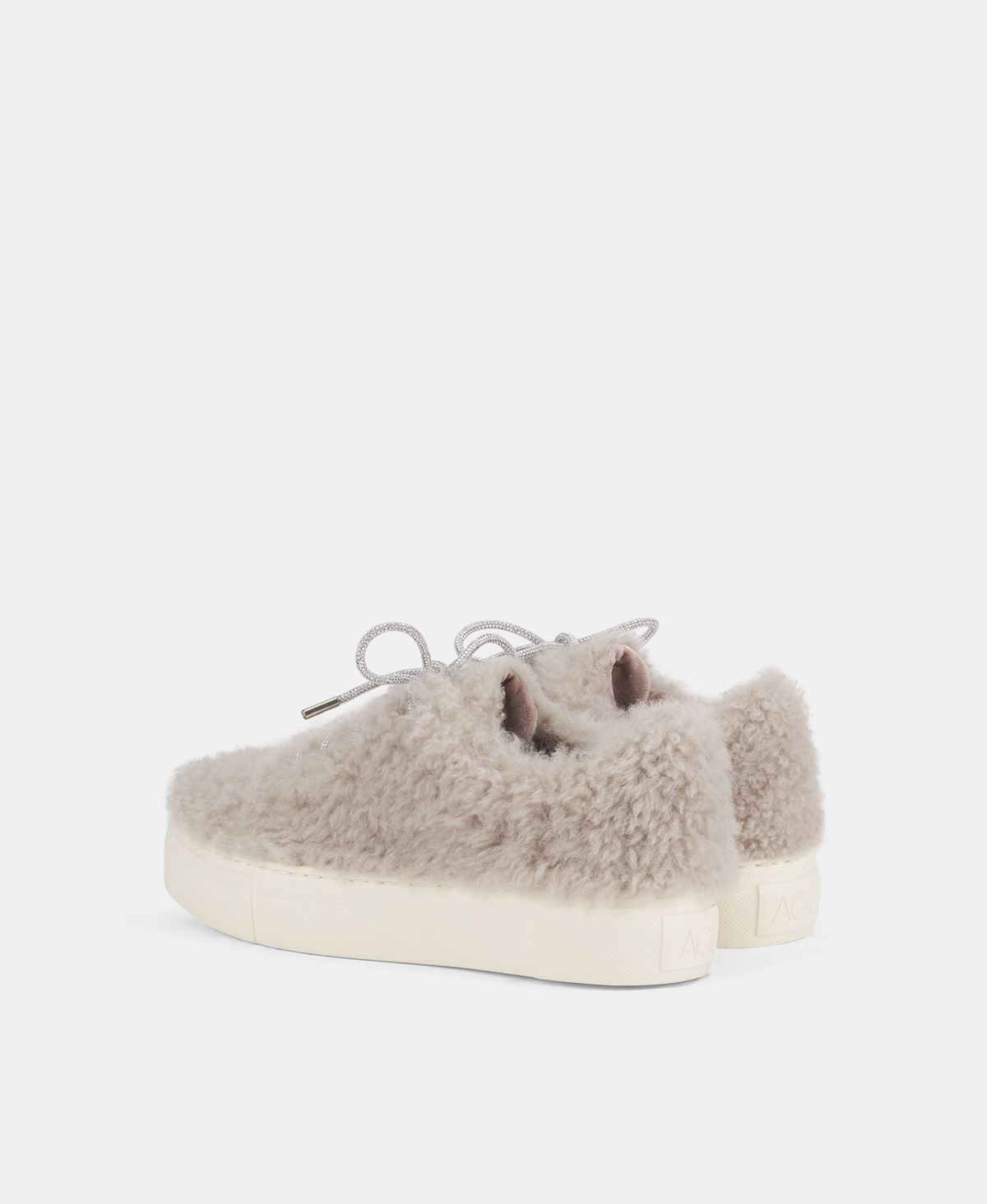 Agl Sneaker in pelliccia Crema Elda Novità