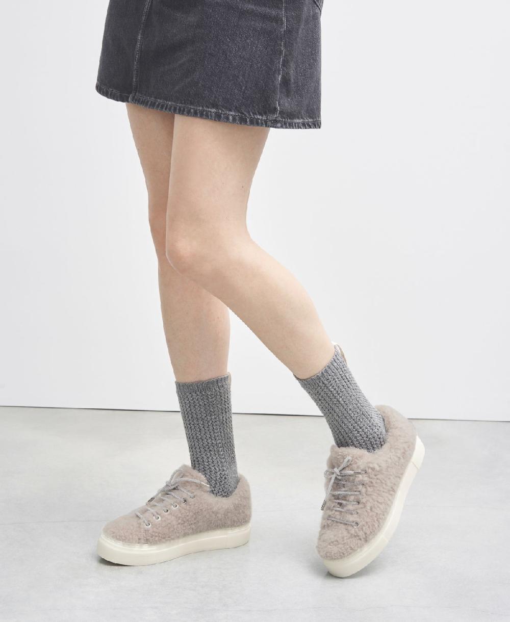 Agl Sneaker in pelliccia Crema Elda Novità