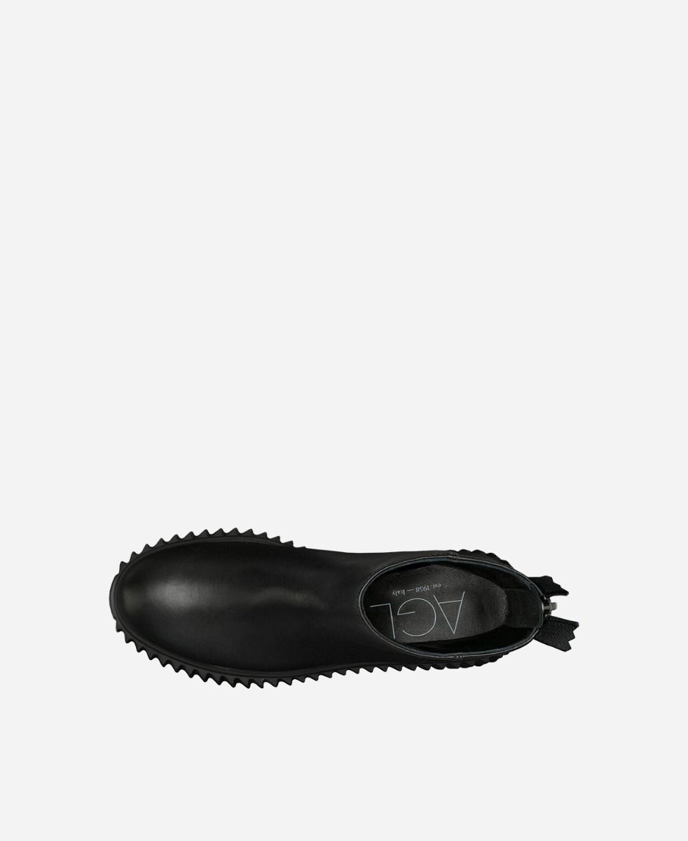 Agl Stivaletto in pelle Nero Sandy Vendita Calda