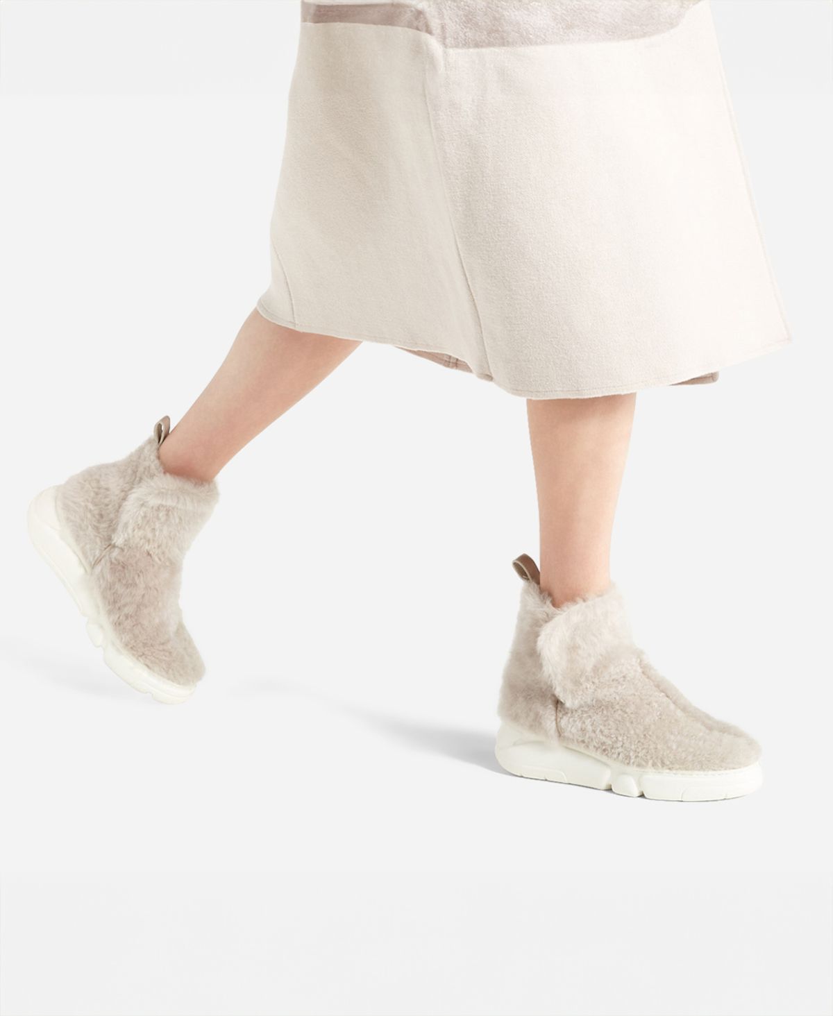 Agl Sneaker in montone Beige SENETTE Vendita Economica