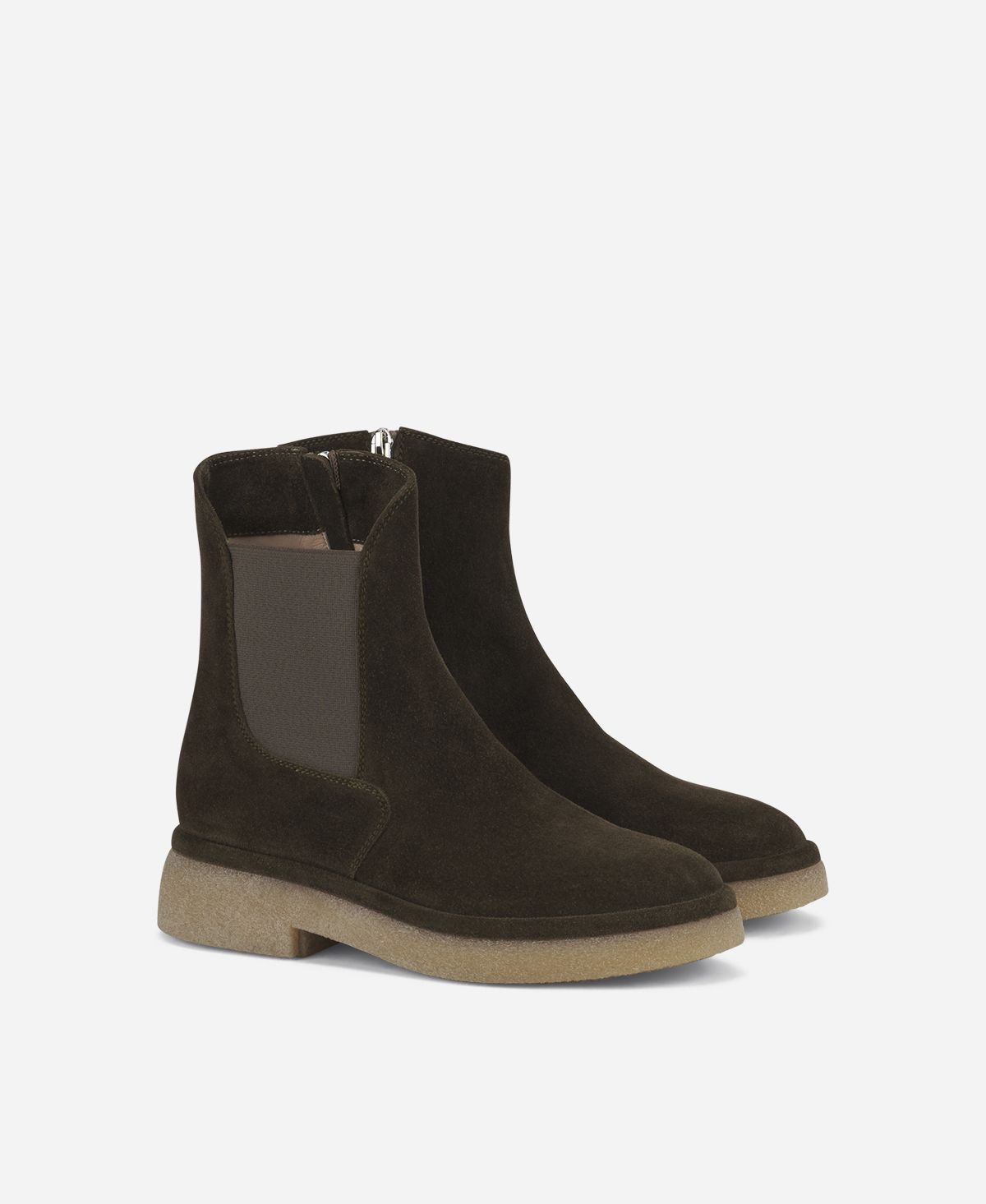 Agl Stivaletto con zip ed elastico Brown Alison R Beat 2025