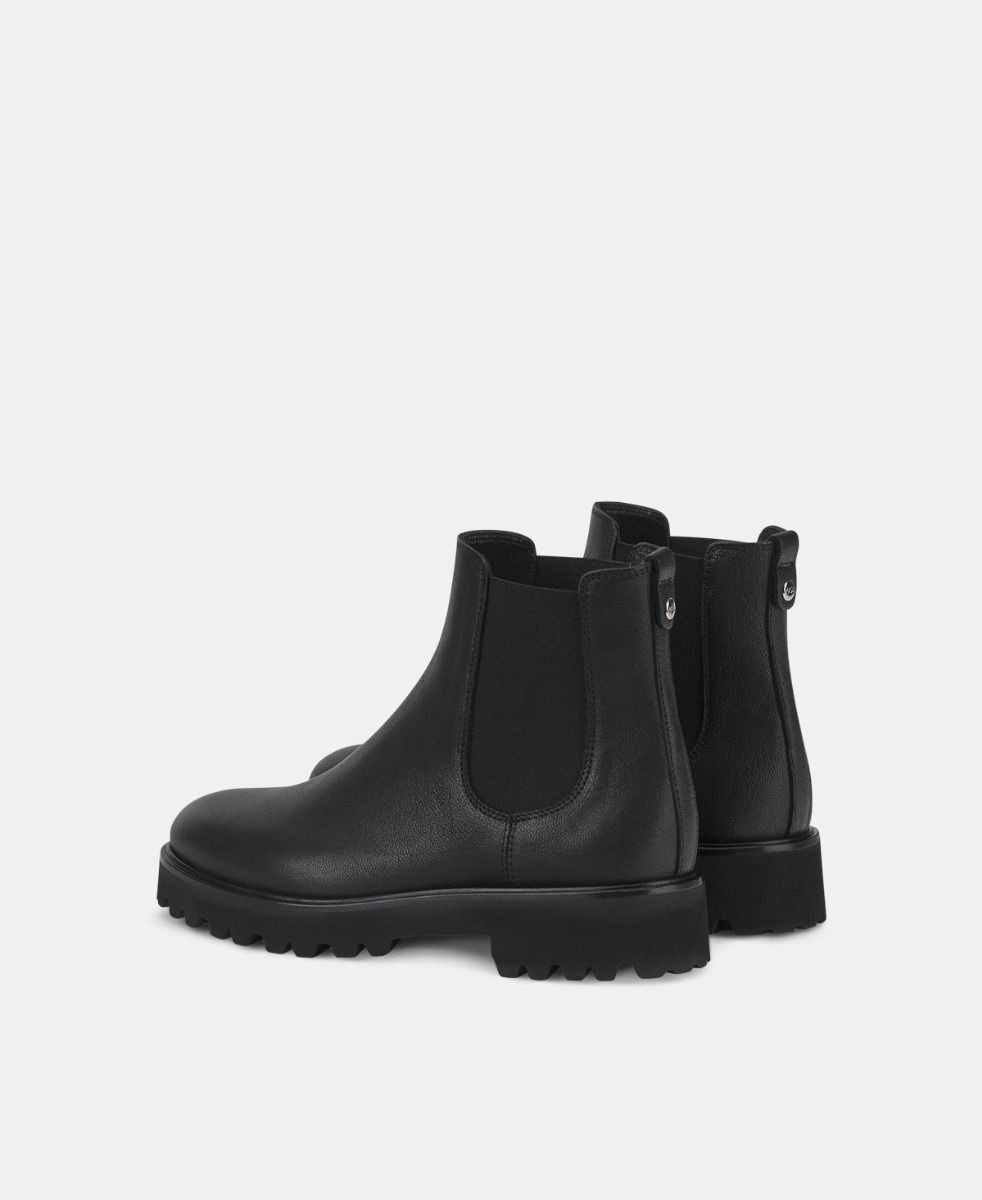 Agl Stivaletto con elastici Nero Goldie Beatle Italy