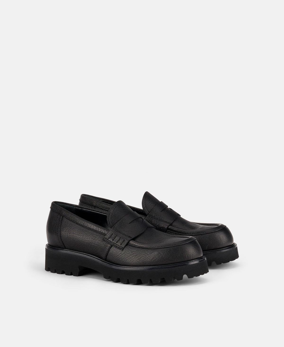 Agl Mocassino con suola chunky Nero Goldie Italia