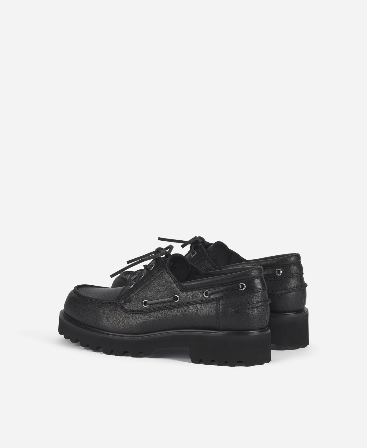 Agl Stringata in pelle Nero Goldie Barca 2025