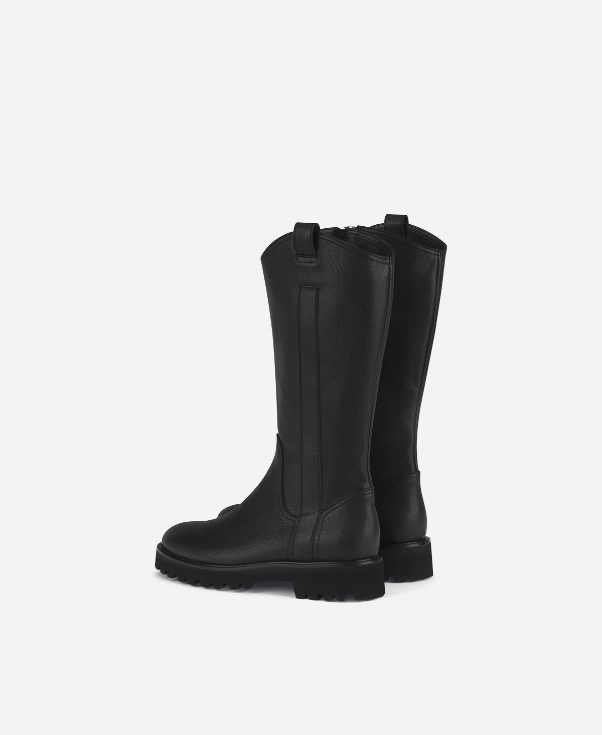 Agl Stivale in pelle Nero Goldie Boot In Linea