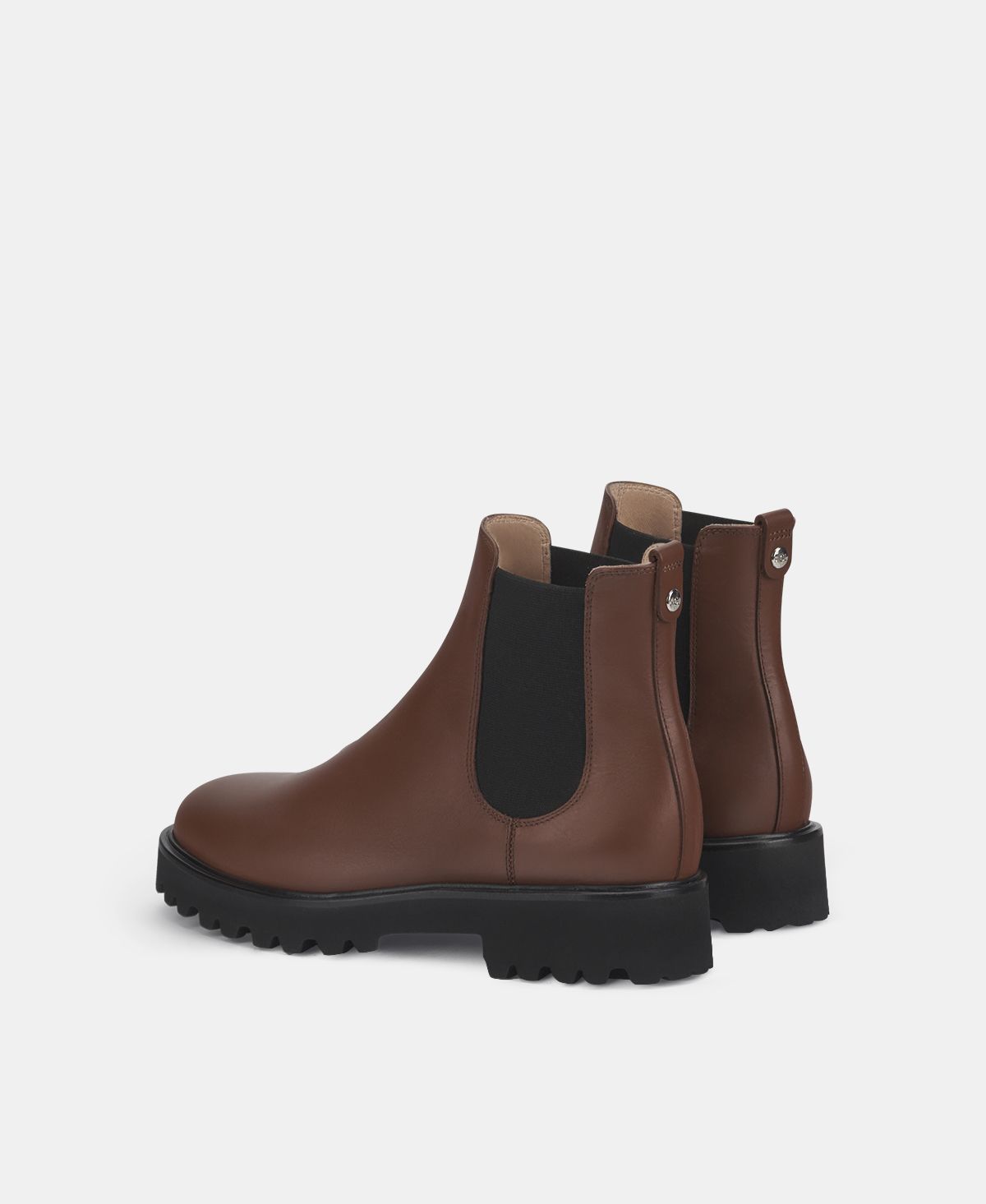 Agl Stivaletto con elastici Cuoio Goldie Beatle Nuovo