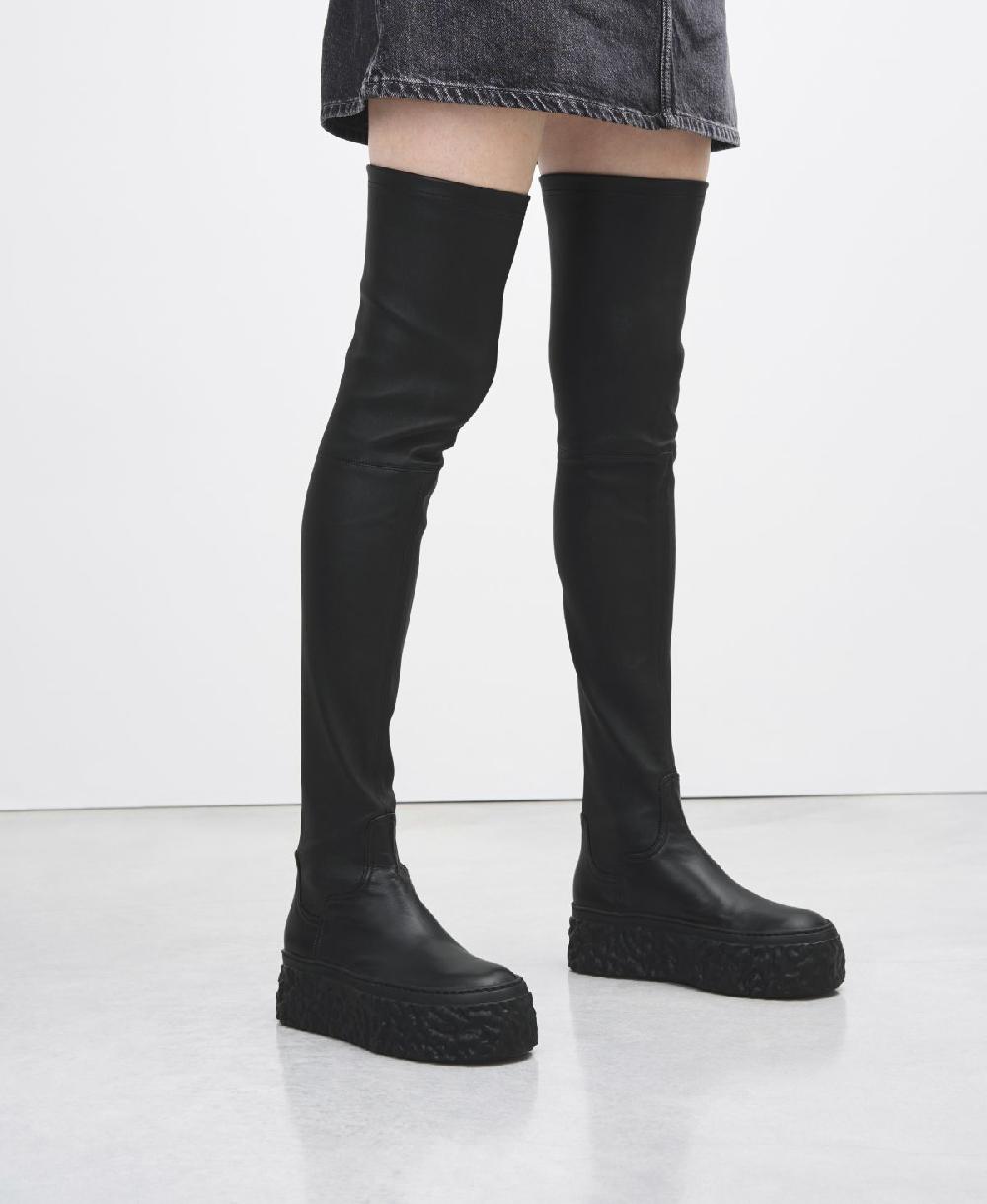 Agl Stivale cuissard stretch Nero Magma Boot Promozione