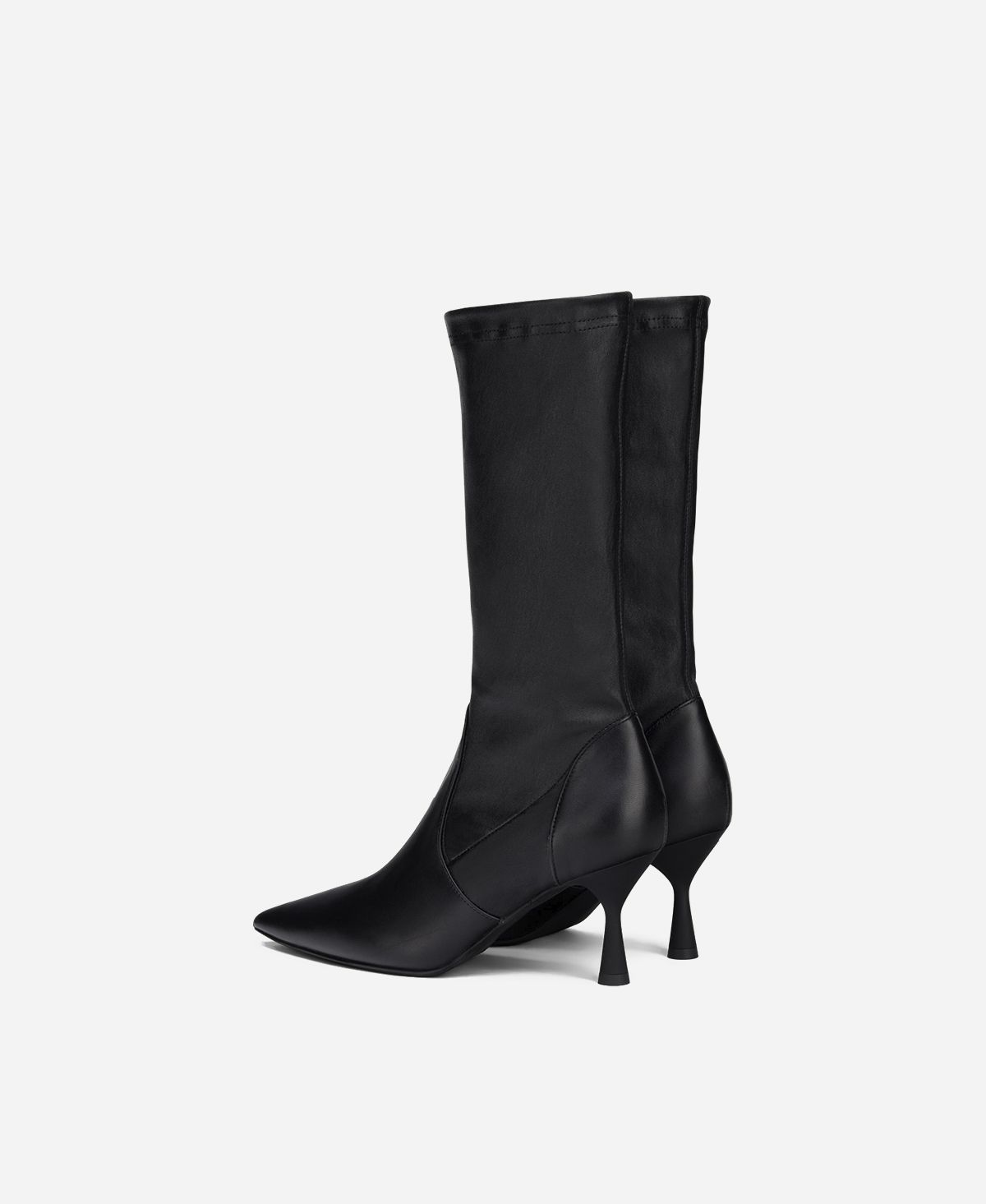 Agl Stivaletto in pelle stretch Nero LILLY Economico