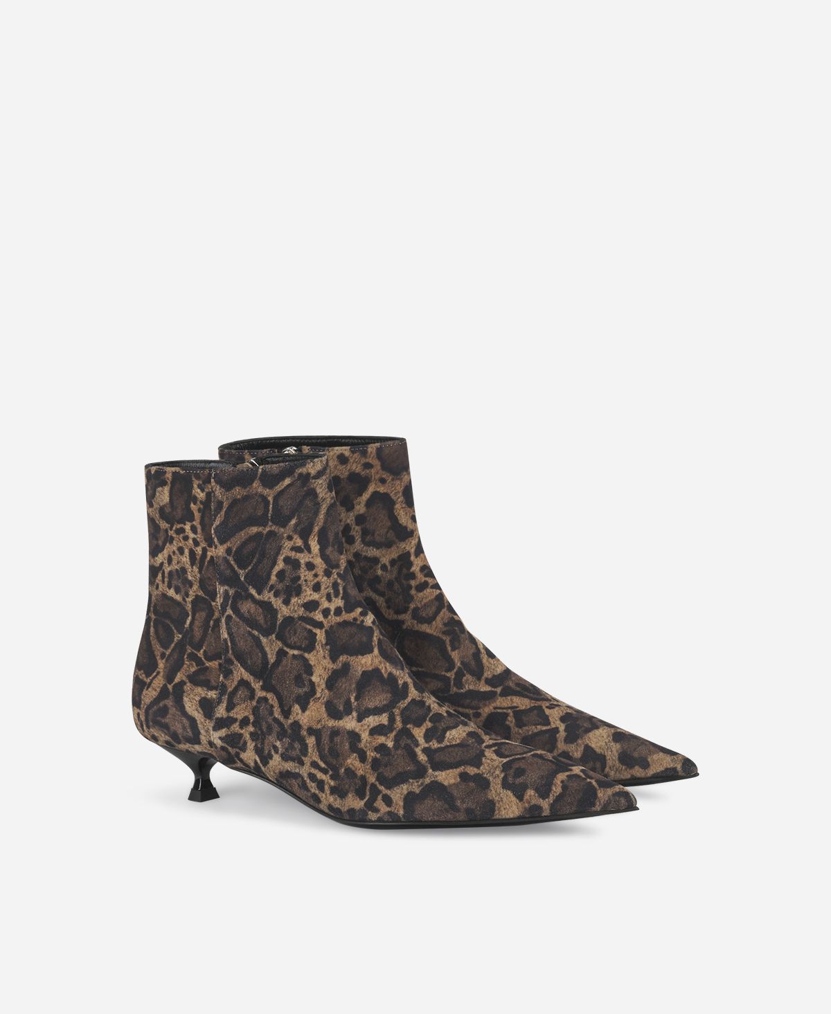 Agl Stivaletto animalier Brown Lenor Bootie In Vendita