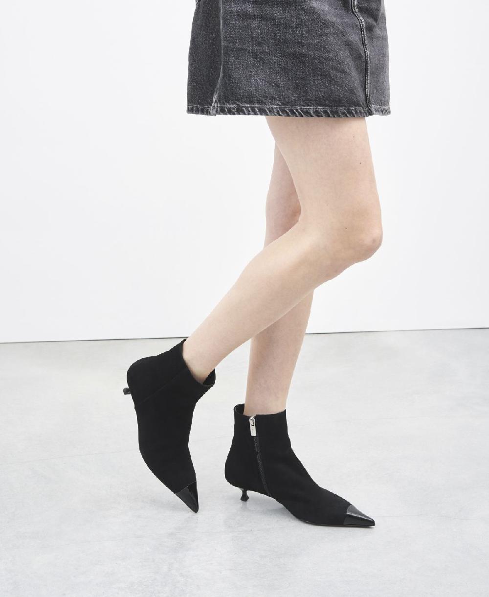 Agl Stivaletto con puntina Nero Lenor Bootie Bi Saldi