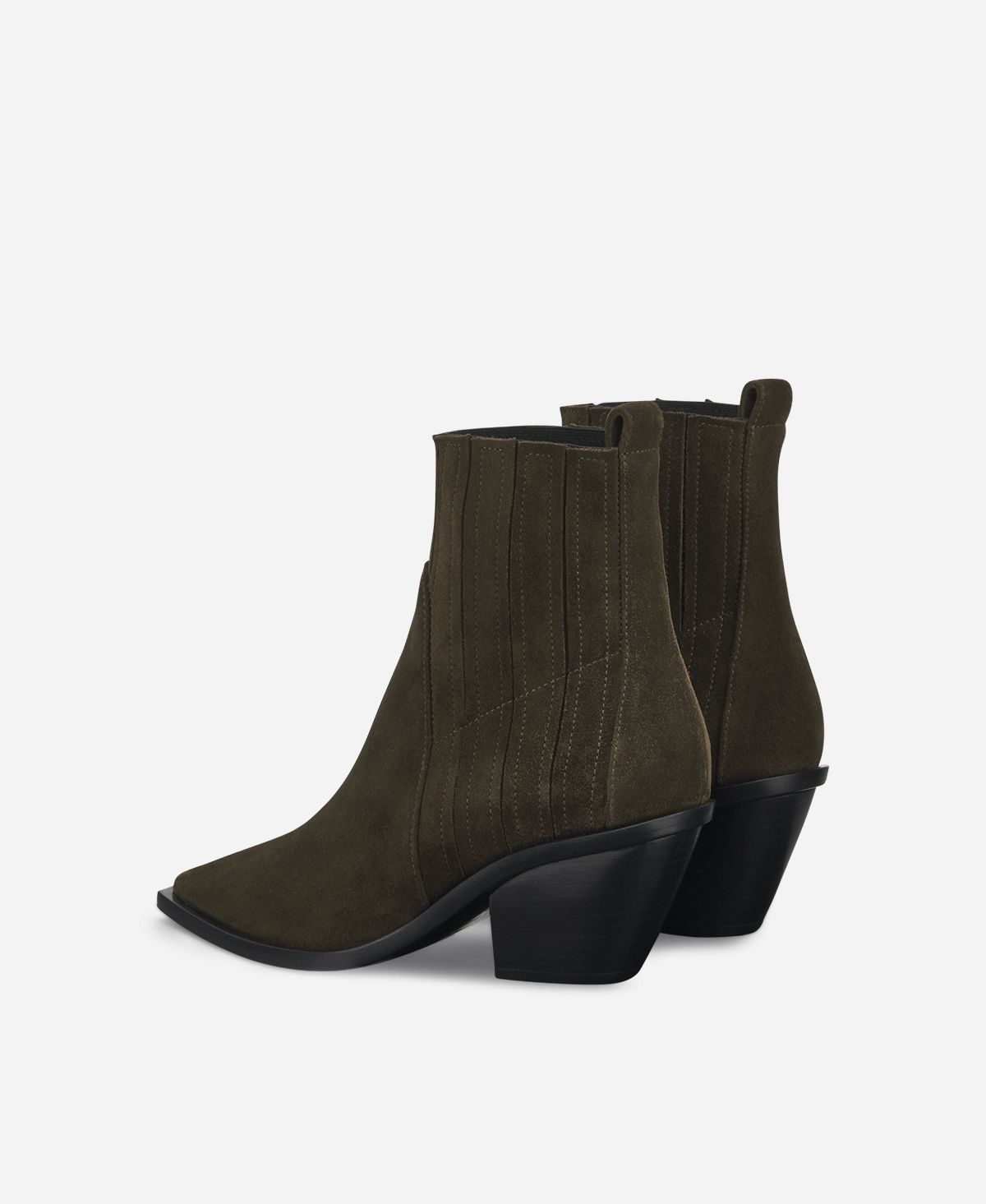 Agl Texano in velour Brown Roberta Beat Saldi Di Fabbrica