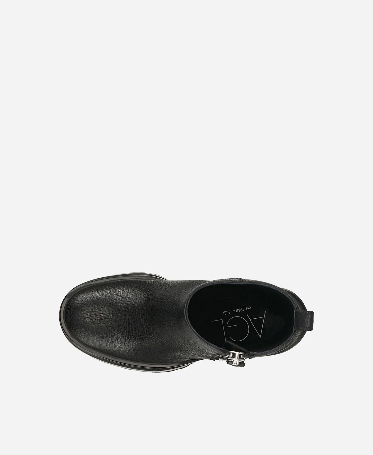 Agl Stivaletto in pelle Nero Tora In Saldo