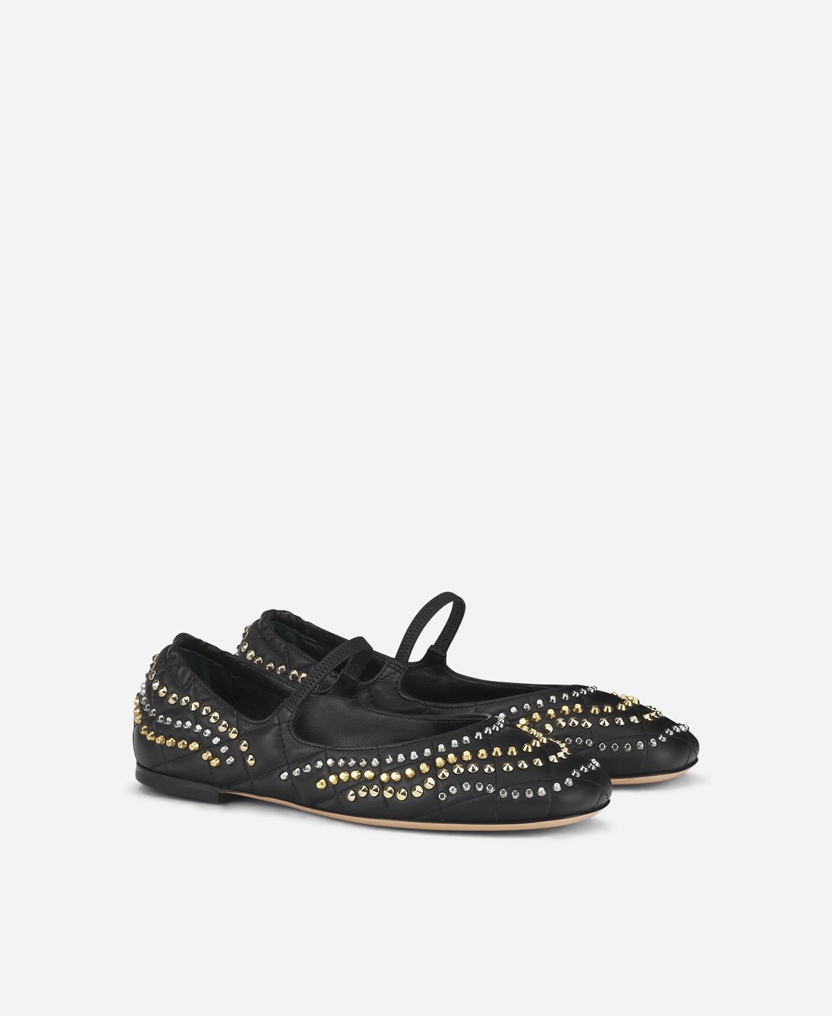 Agl Ballerina con borchie Nero Iris Studs Moda
