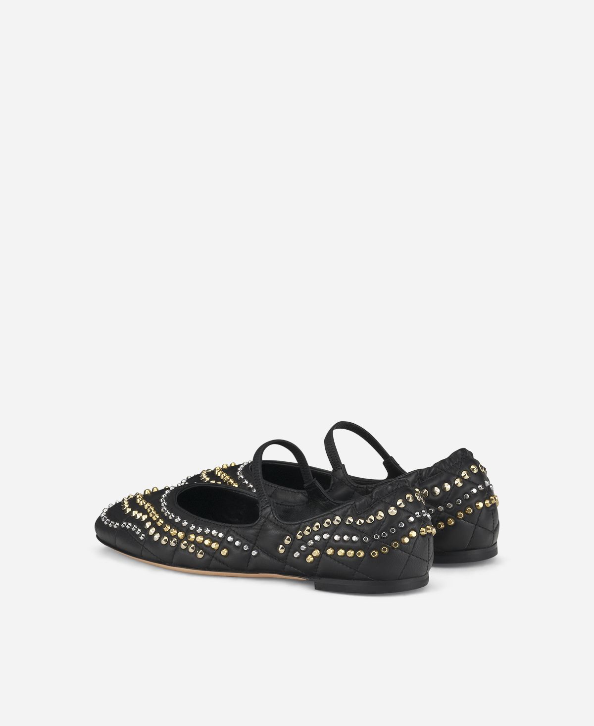 Agl Ballerina con borchie Nero Iris Studs Moda