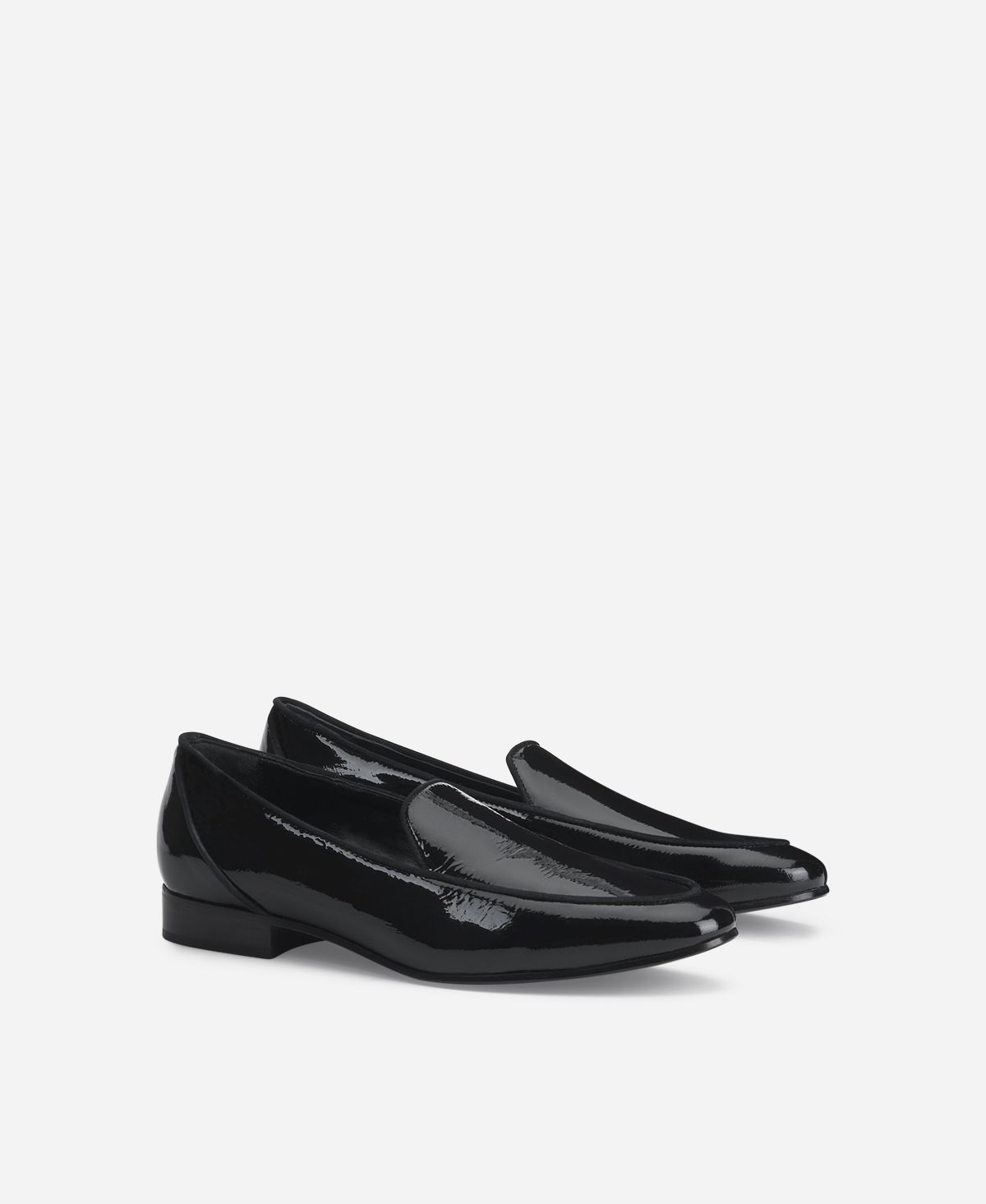 Agl Loafer con profili in suede Nero Costanza Edge Nuovo