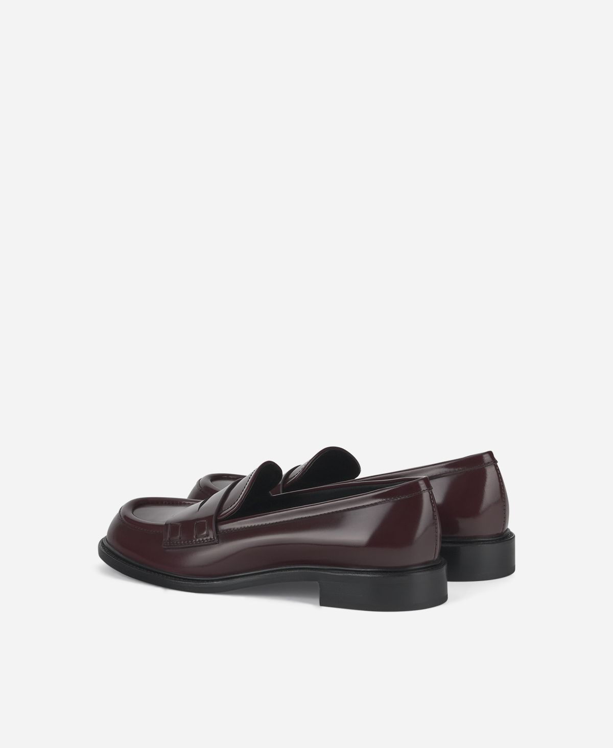 Agl Mocassino in pelle Bordeaux Olivia Pezzi Unici