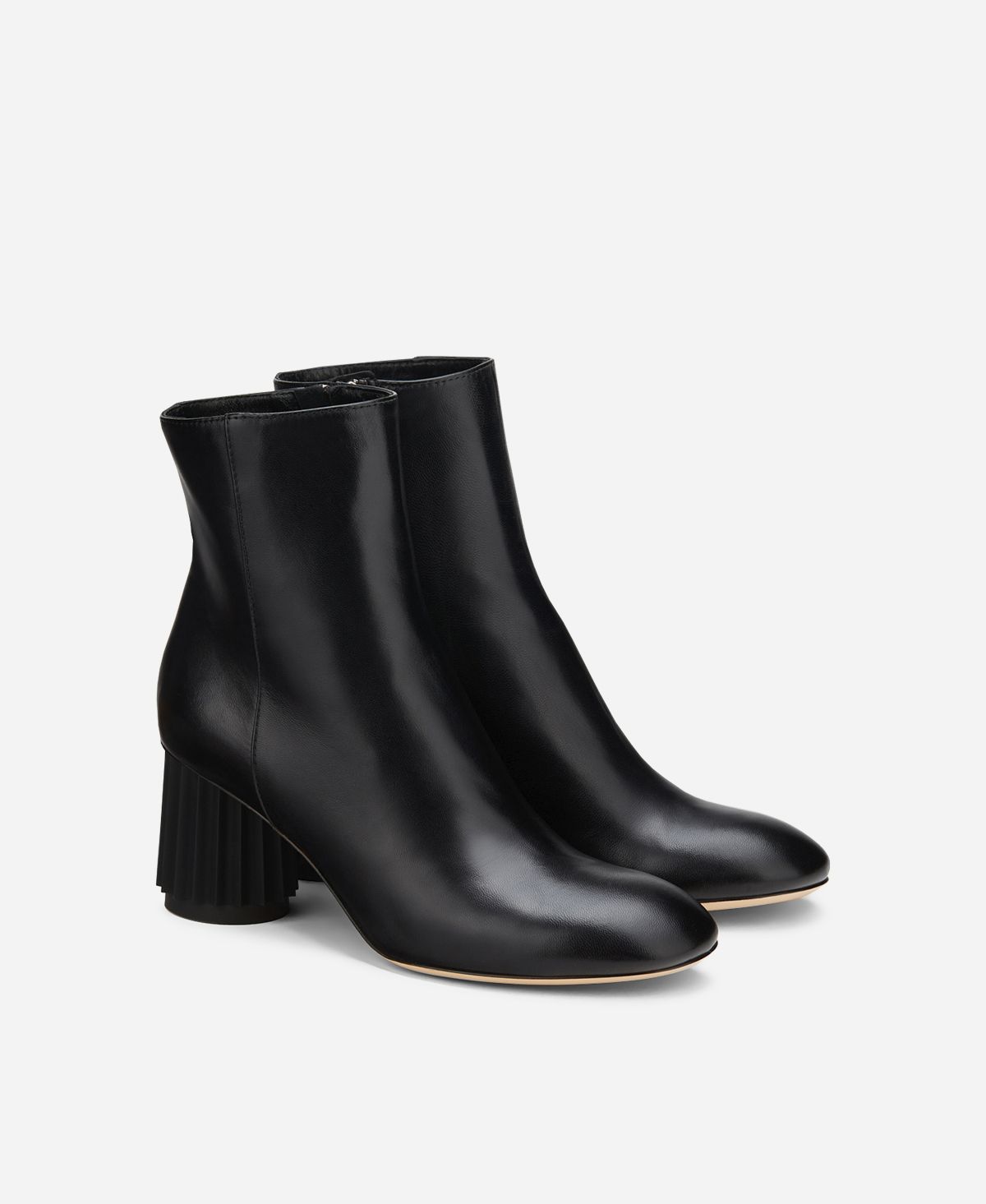 Agl Stivaletto con tacco design Nero Dorica M Bootie Economico