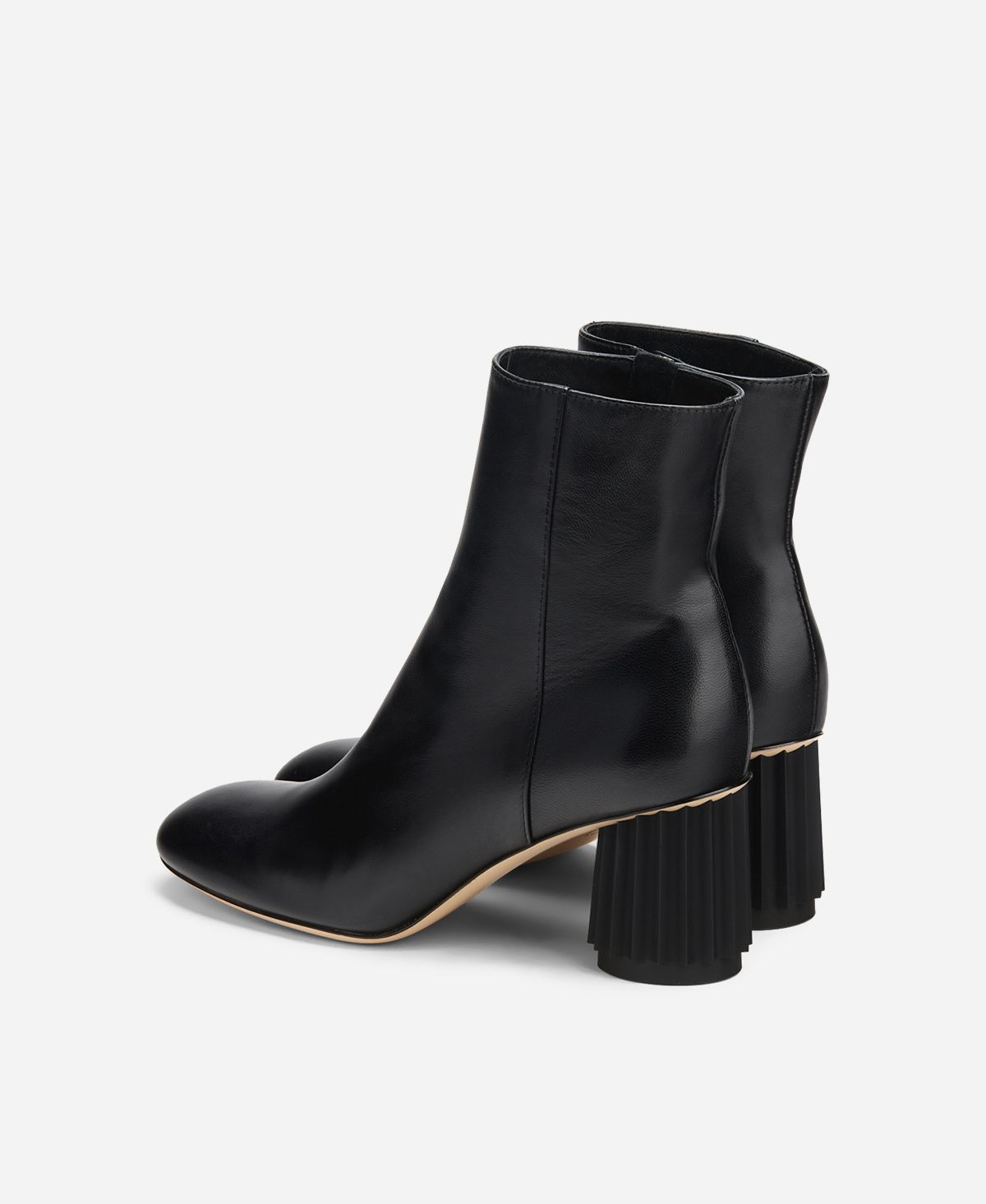 Agl Stivaletto con tacco design Nero Dorica M Bootie Economico