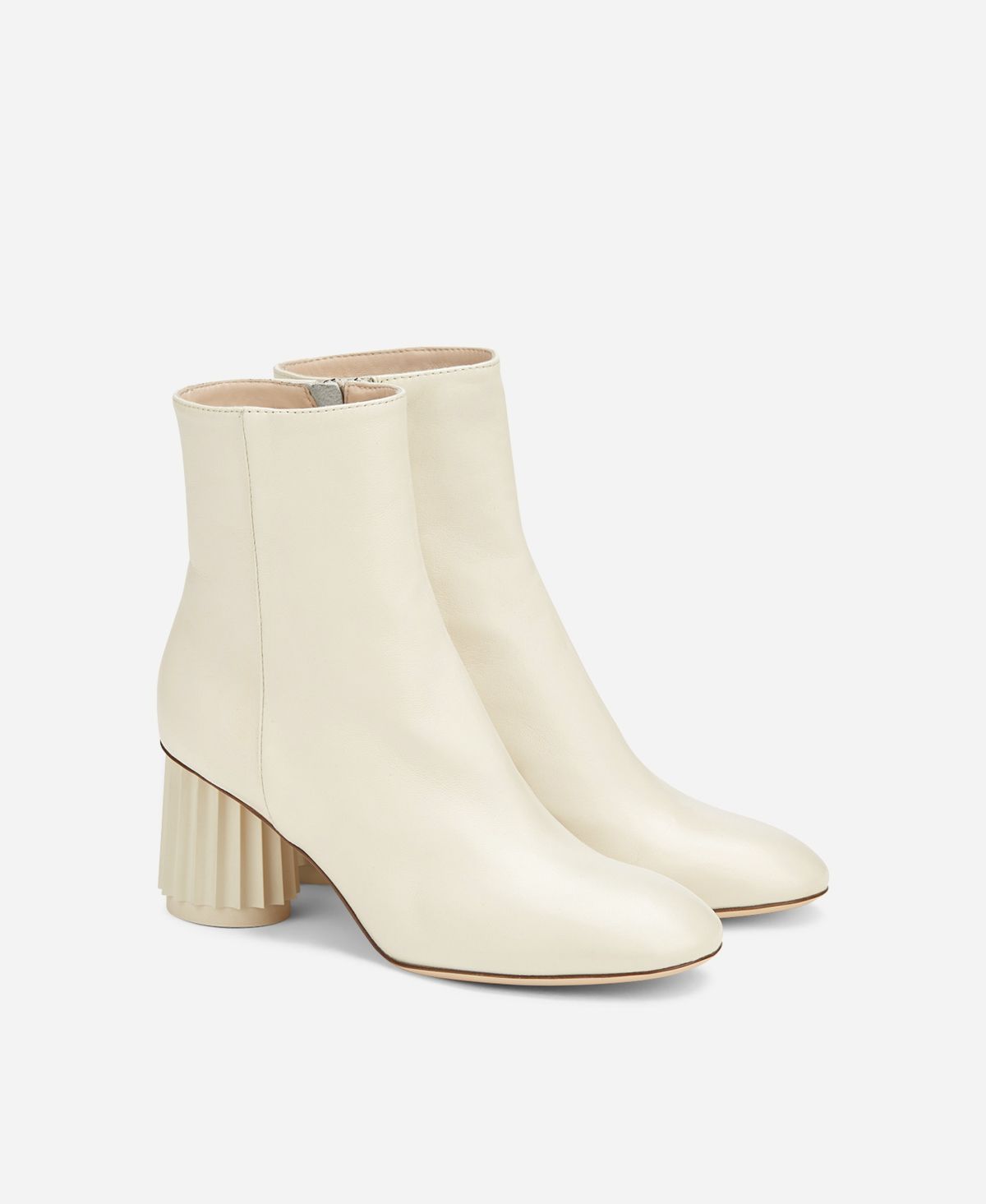 Agl Stivaletto con tacco design Crema Dorica M Bootie Online